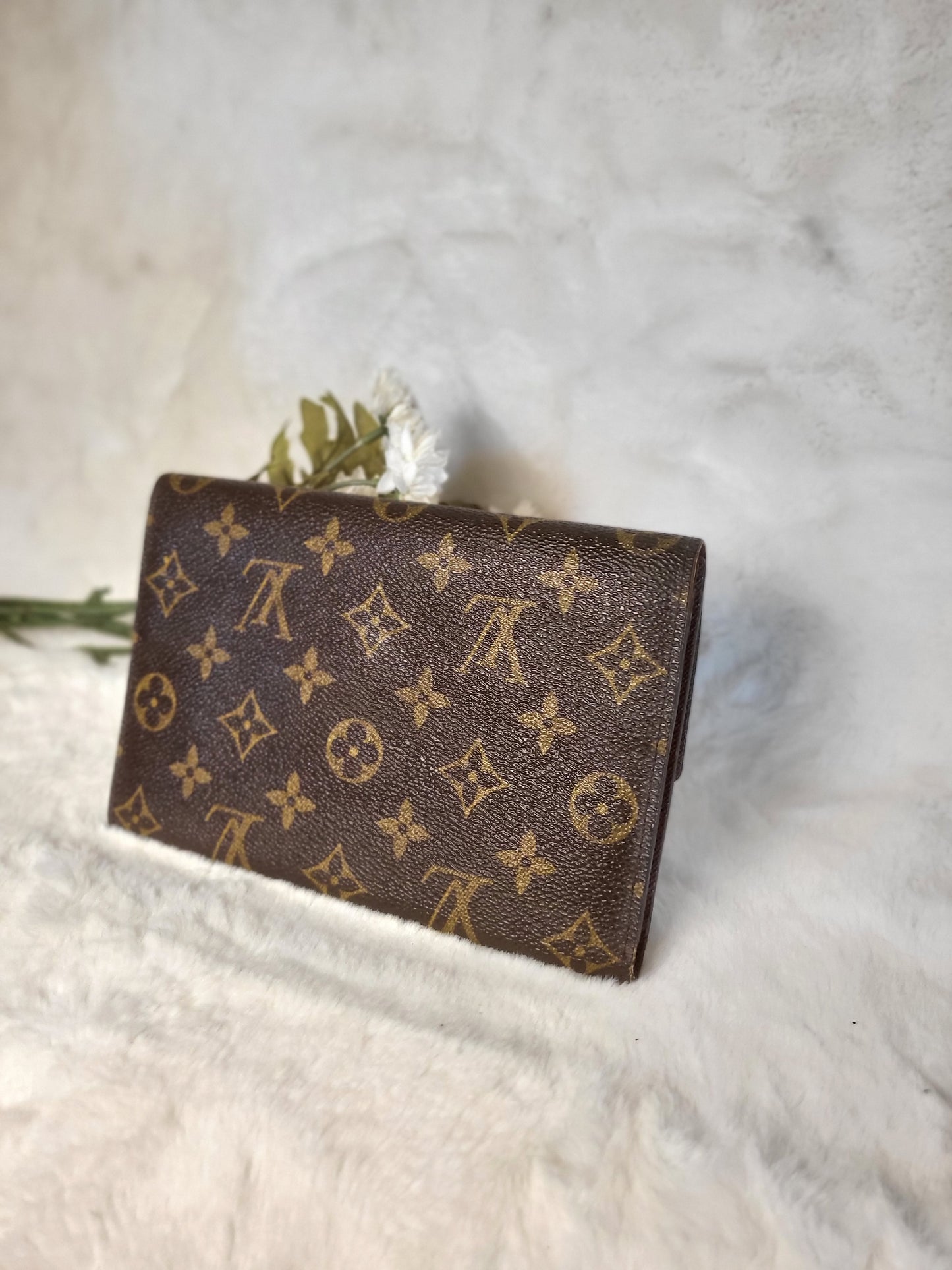 Authentic pre-owned Louis Vuitton Pochette passport wallet