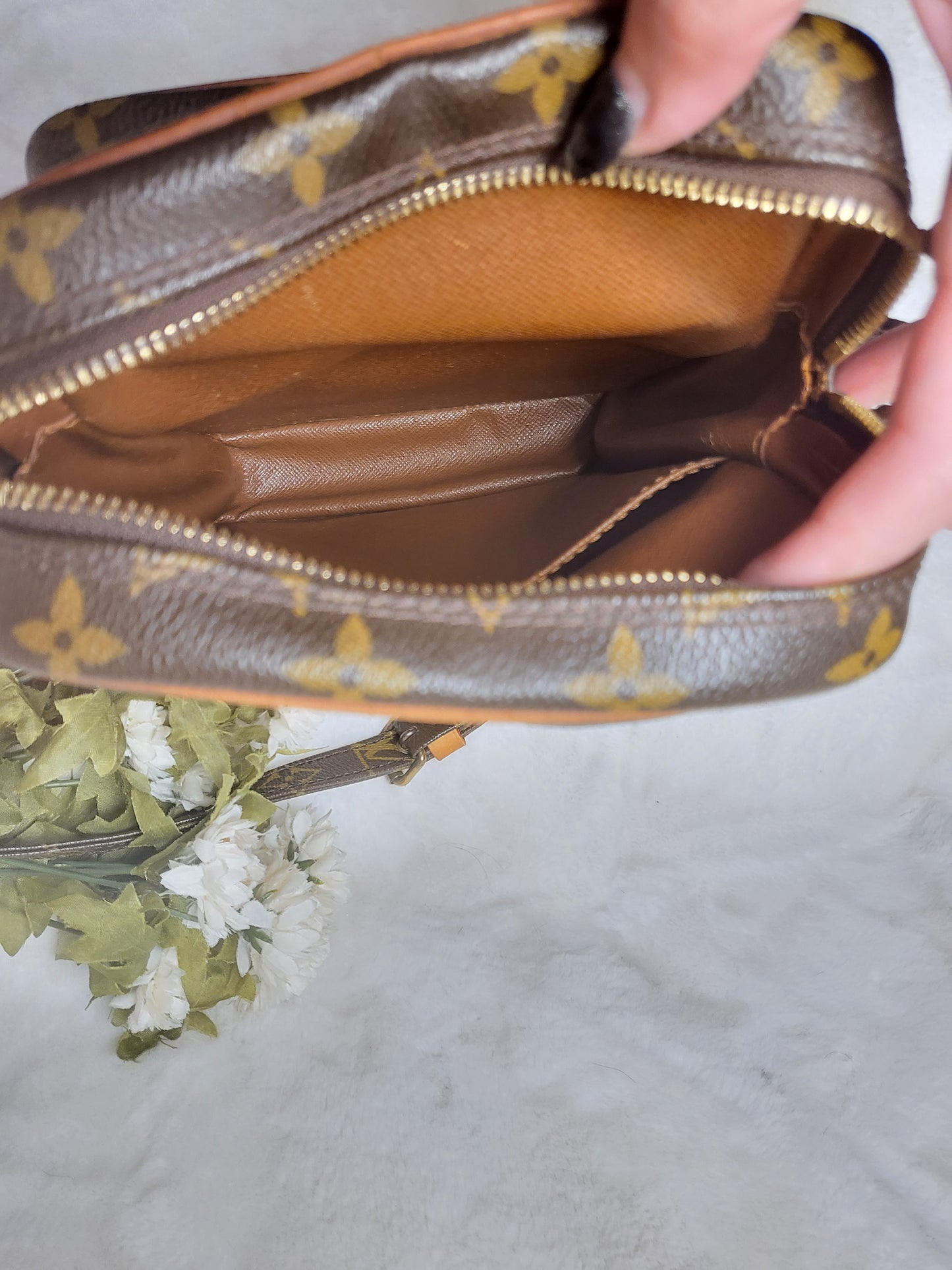 Authentic pre-owned Louis Vuitton Amazone pm crossbody shoulder bag