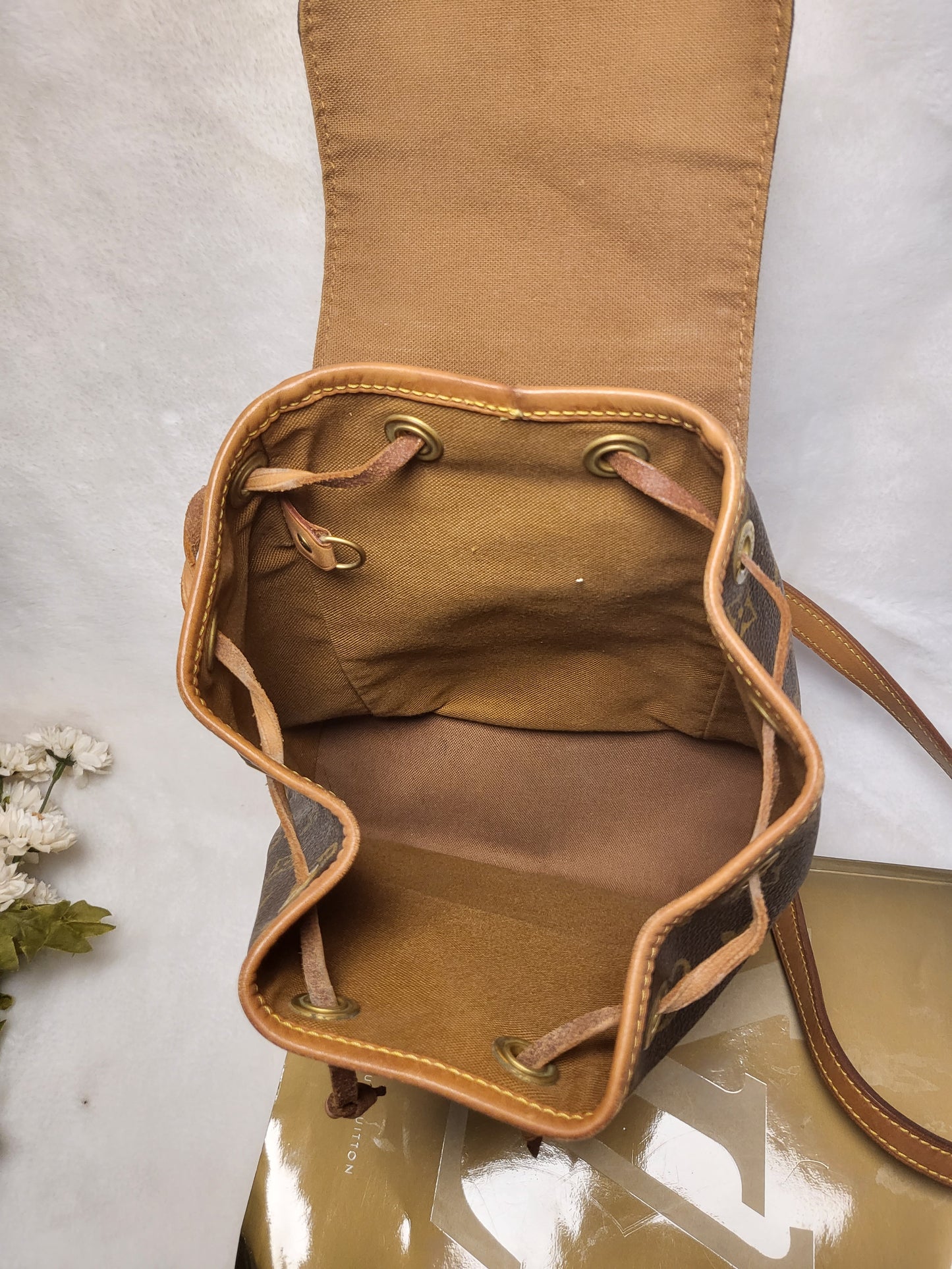 Authentic pre-owned Louis Montsouris mini backpack
