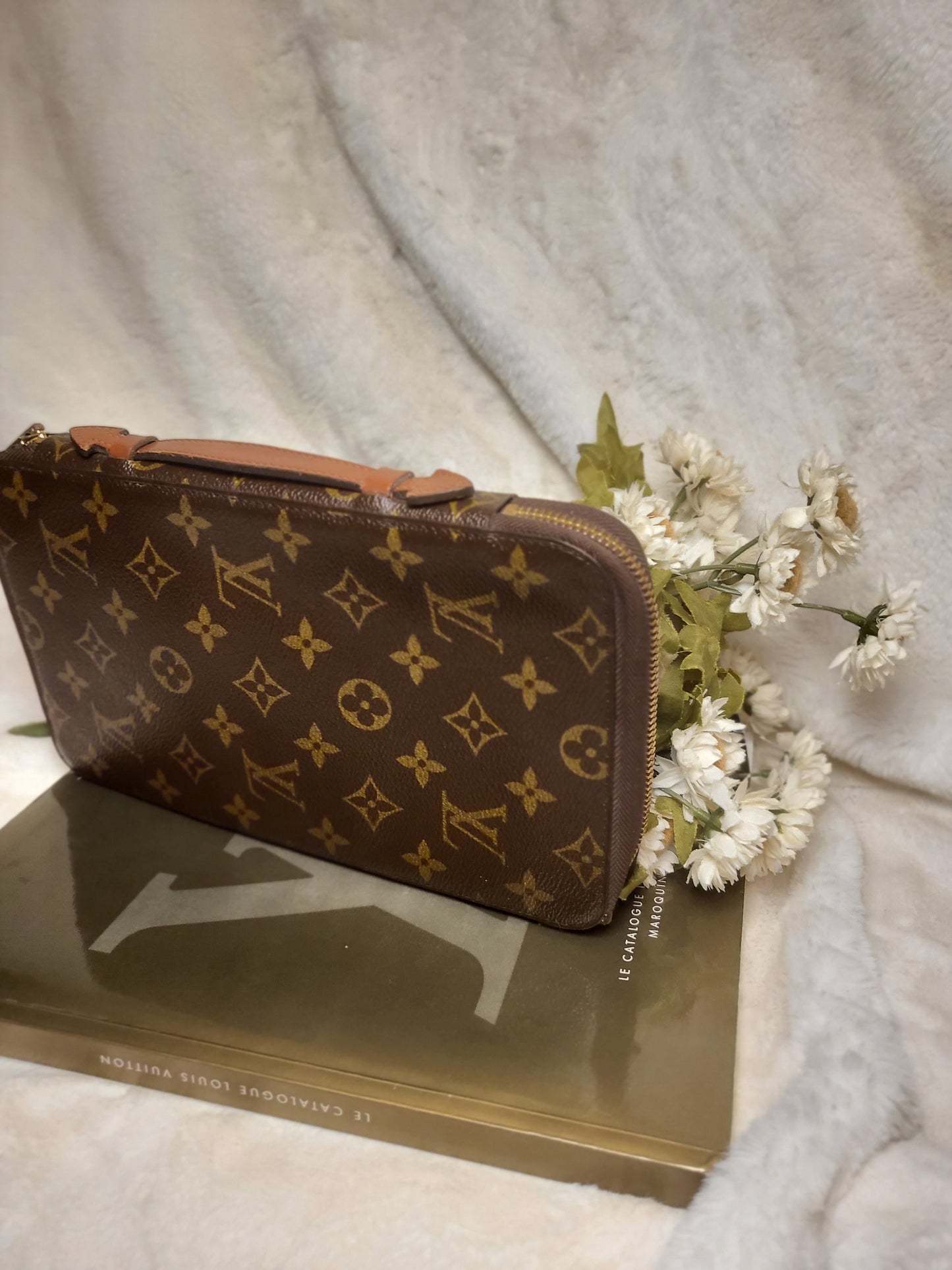 Authentic pre-owned Louis Vuitton de Voyage travel organizer
