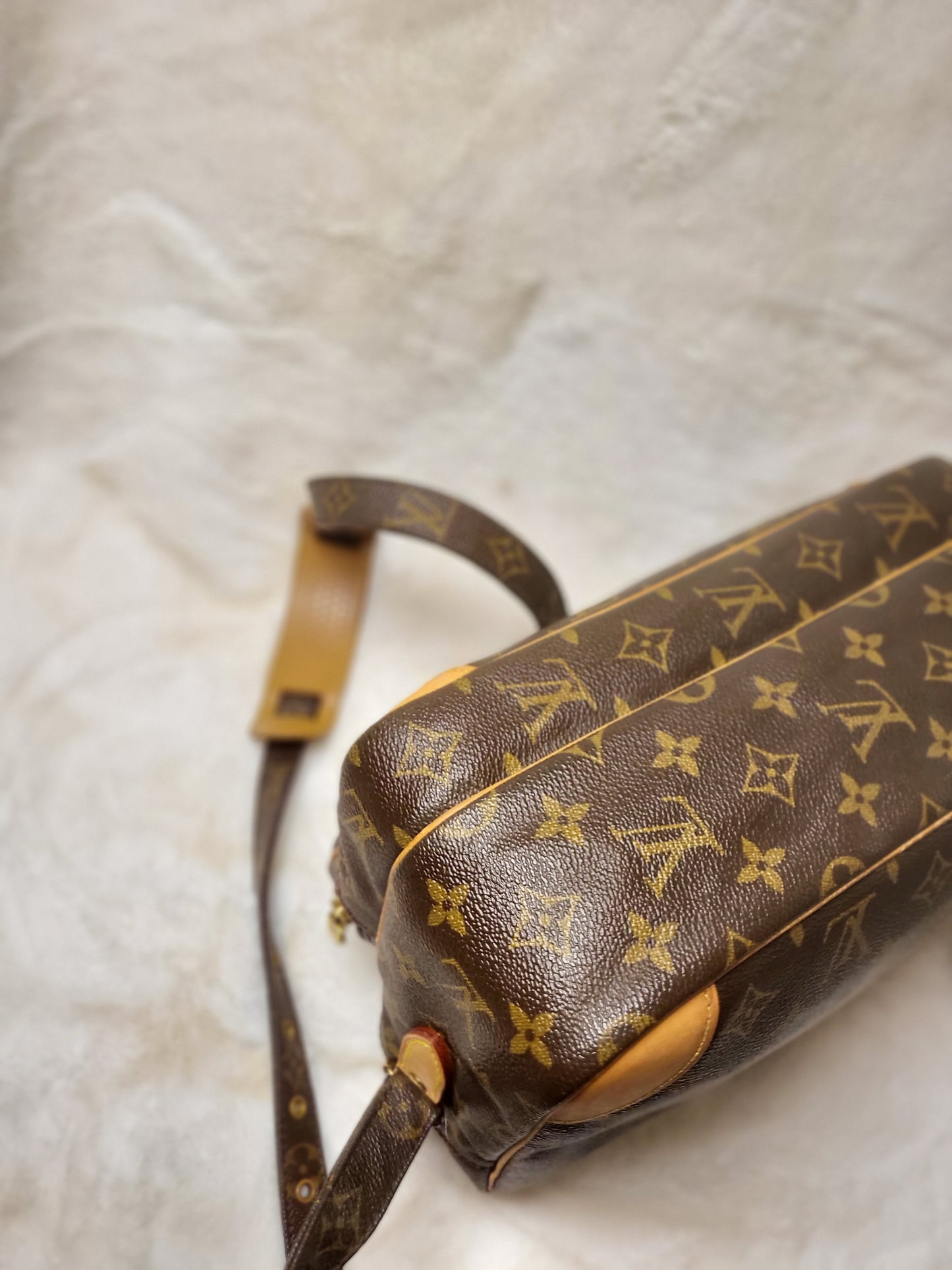 Authentic pre-owned Louis Vuitton Nile pm crossbody shoulder bag