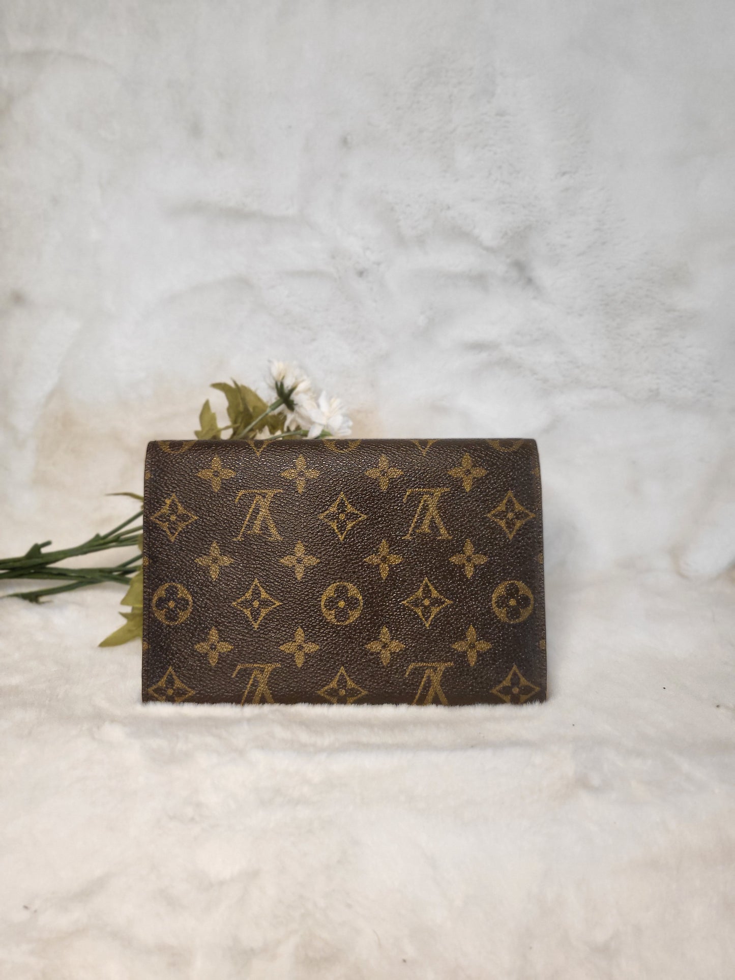 Authentic pre-owned Louis Vuitton Pochette passport wallet