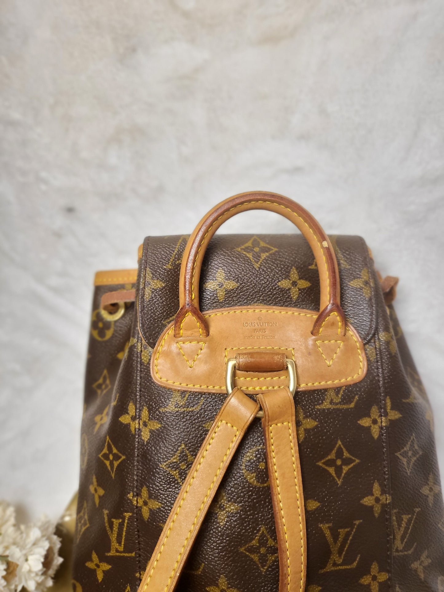 Authentic pre-owned Louis Montsouris mini backpack