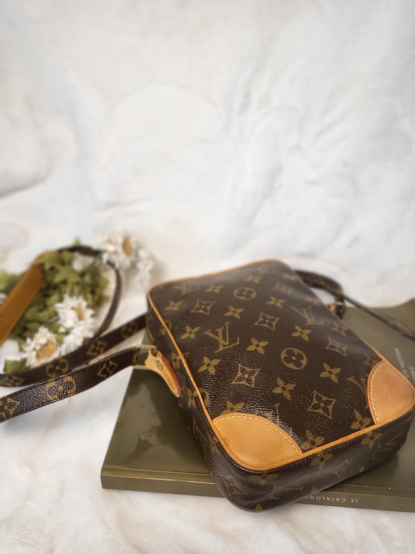 Authentic pre-owned Louis Vuitton Danube pm crossbody shoulder bag
