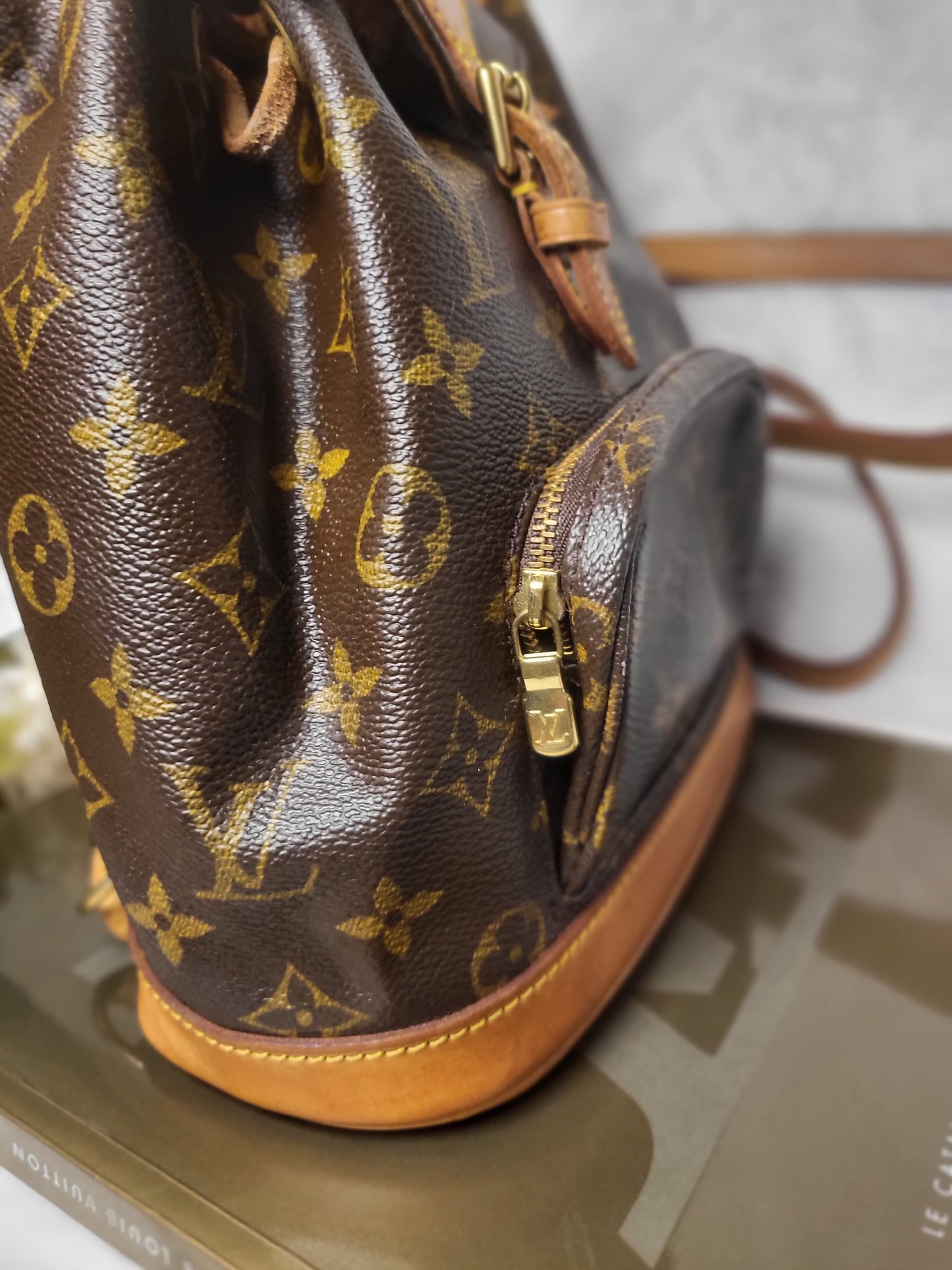 Authentic pre-owned Louis Montsouris mini backpack