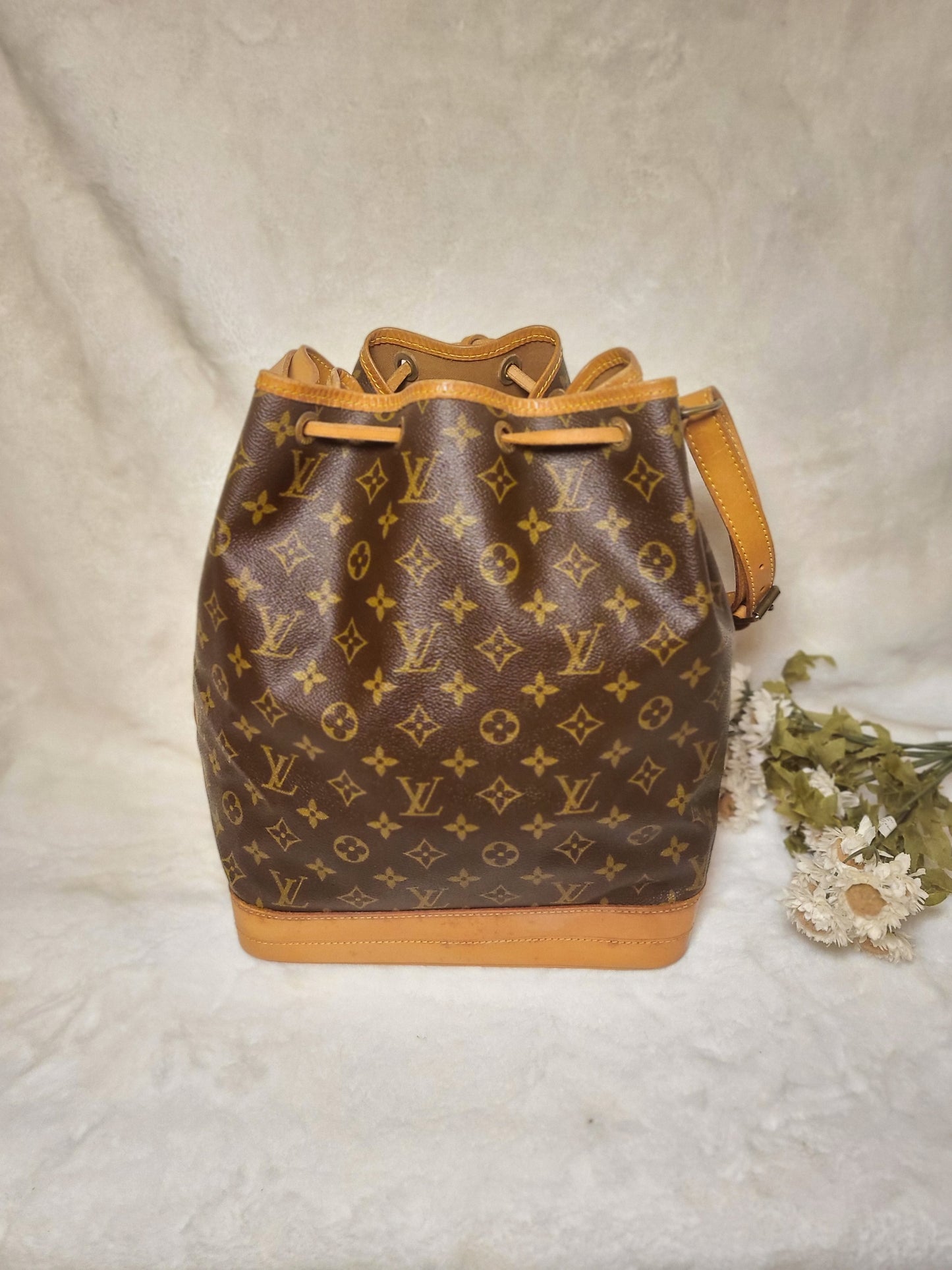Authentic pre-owned Louis Vuitton Noe GM bucket shower bab