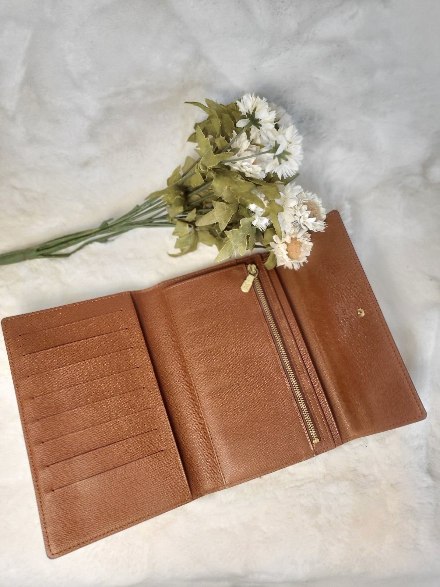 Authentic pre-owned Louis Vuitton Pochette passport wallet