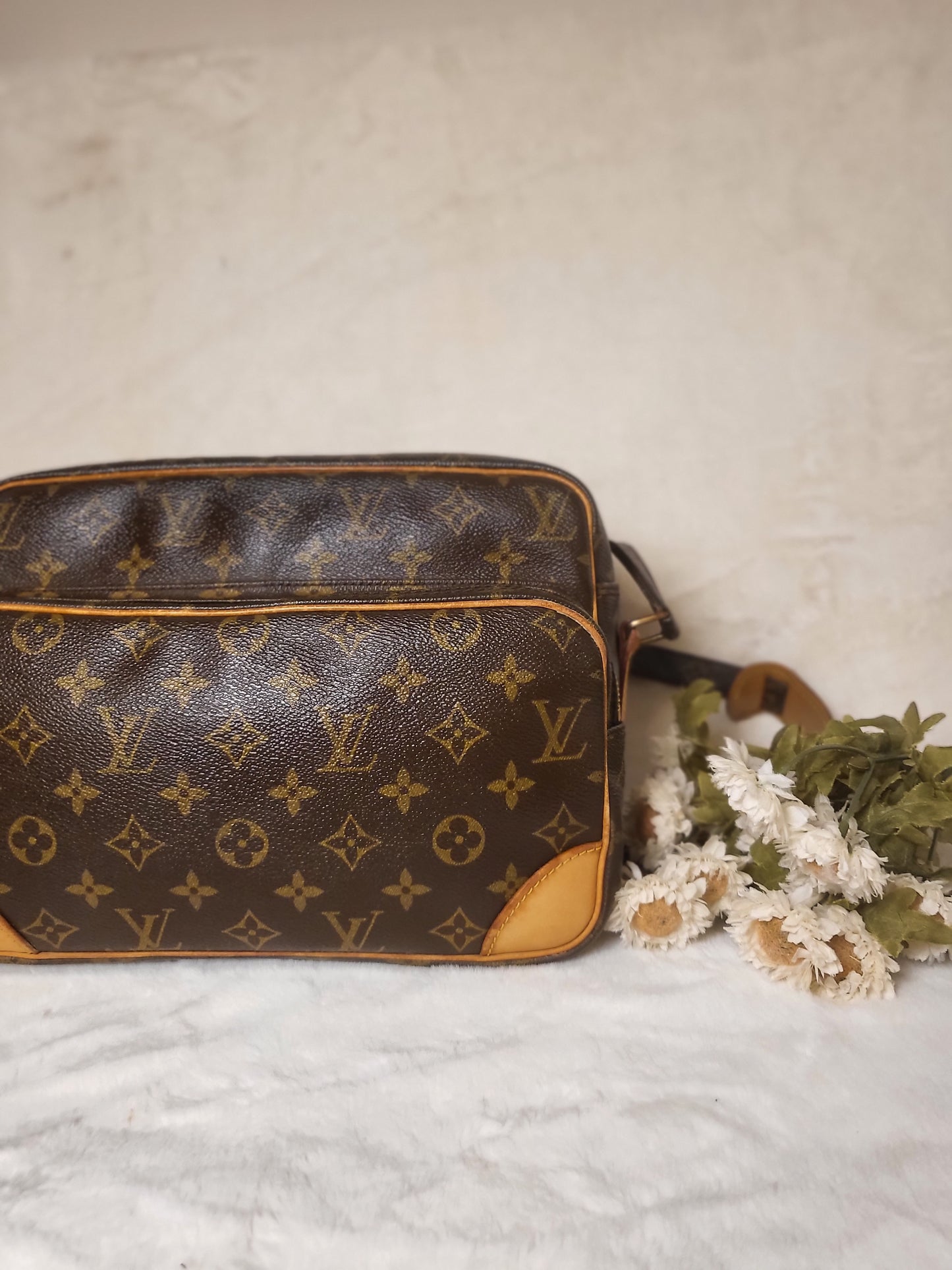 Authentic pre-owned Louis Vuitton Nile pm crossbody shoulder bag