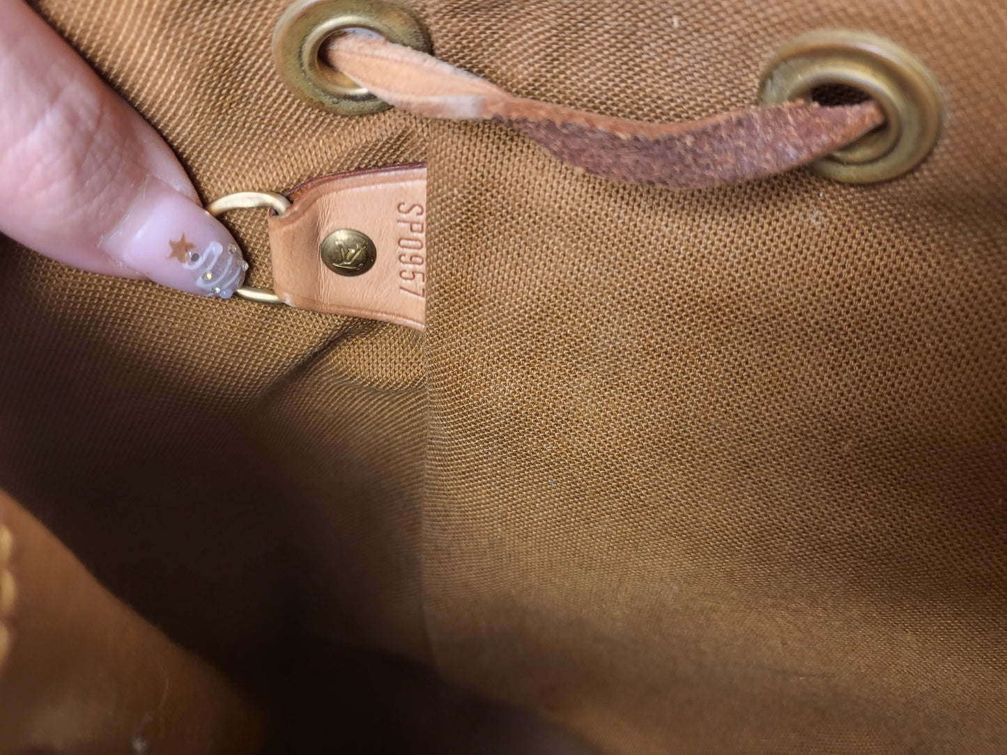 Authentic pre-owned Louis Montsouris mini backpack