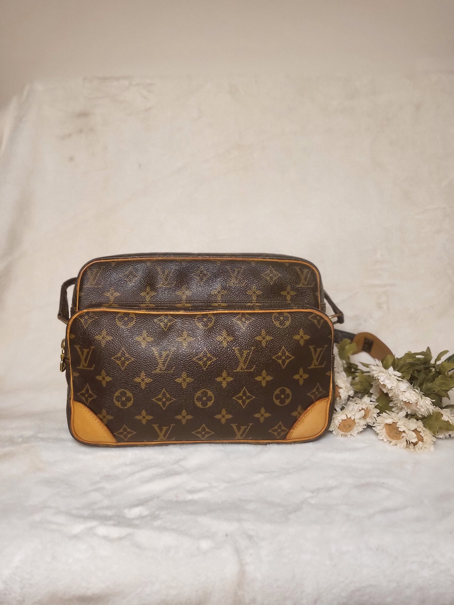 Authentic pre-owned Louis Vuitton Nile pm crossbody shoulder bag