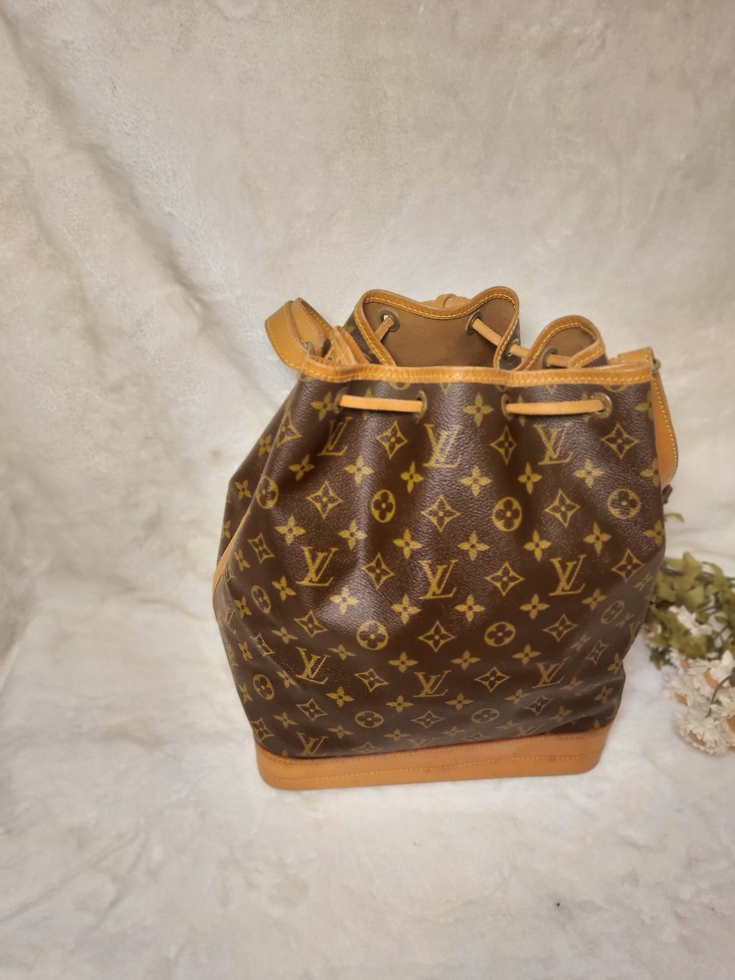 Authentic pre-owned Louis Vuitton Noe GM bucket shower bab