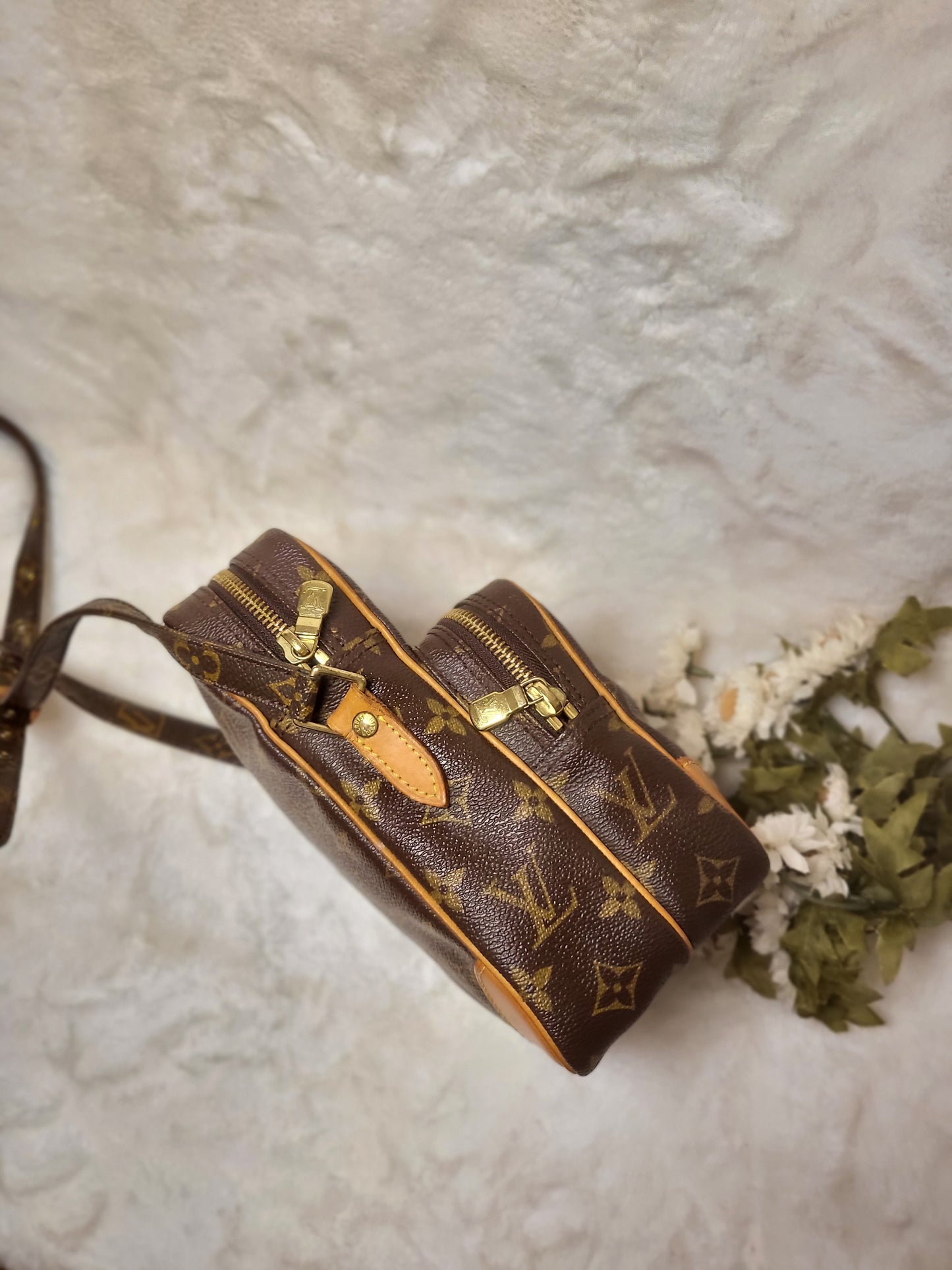 Authentic pre-owned Louis Vuitton Amazone pm crossbody shoulder bag