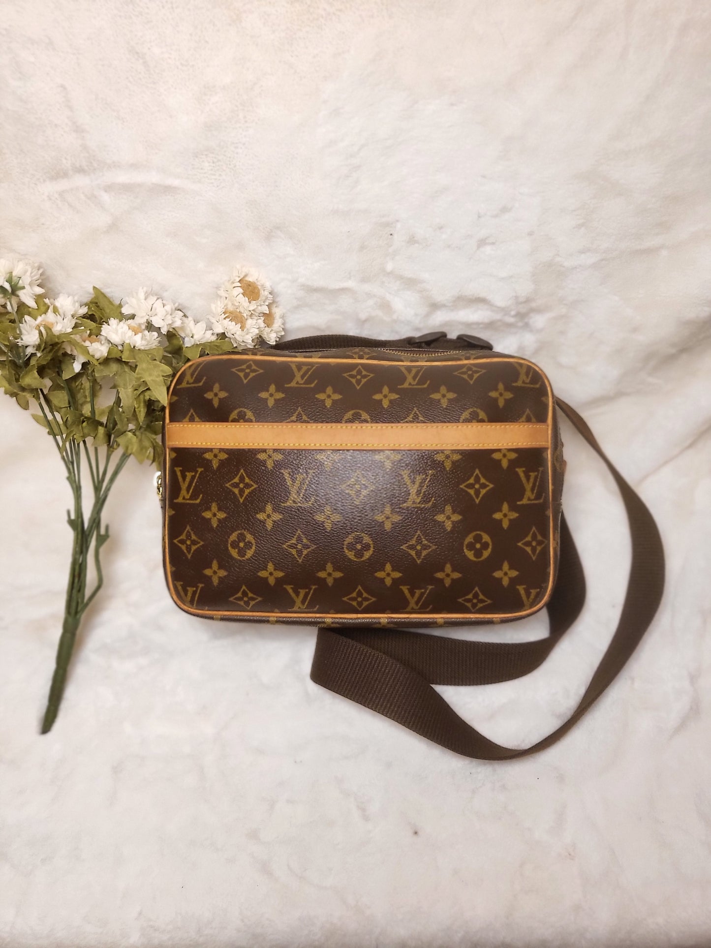 Authentic pre-owned Louis Vuitton Reporter pm crossbody shoulder bag