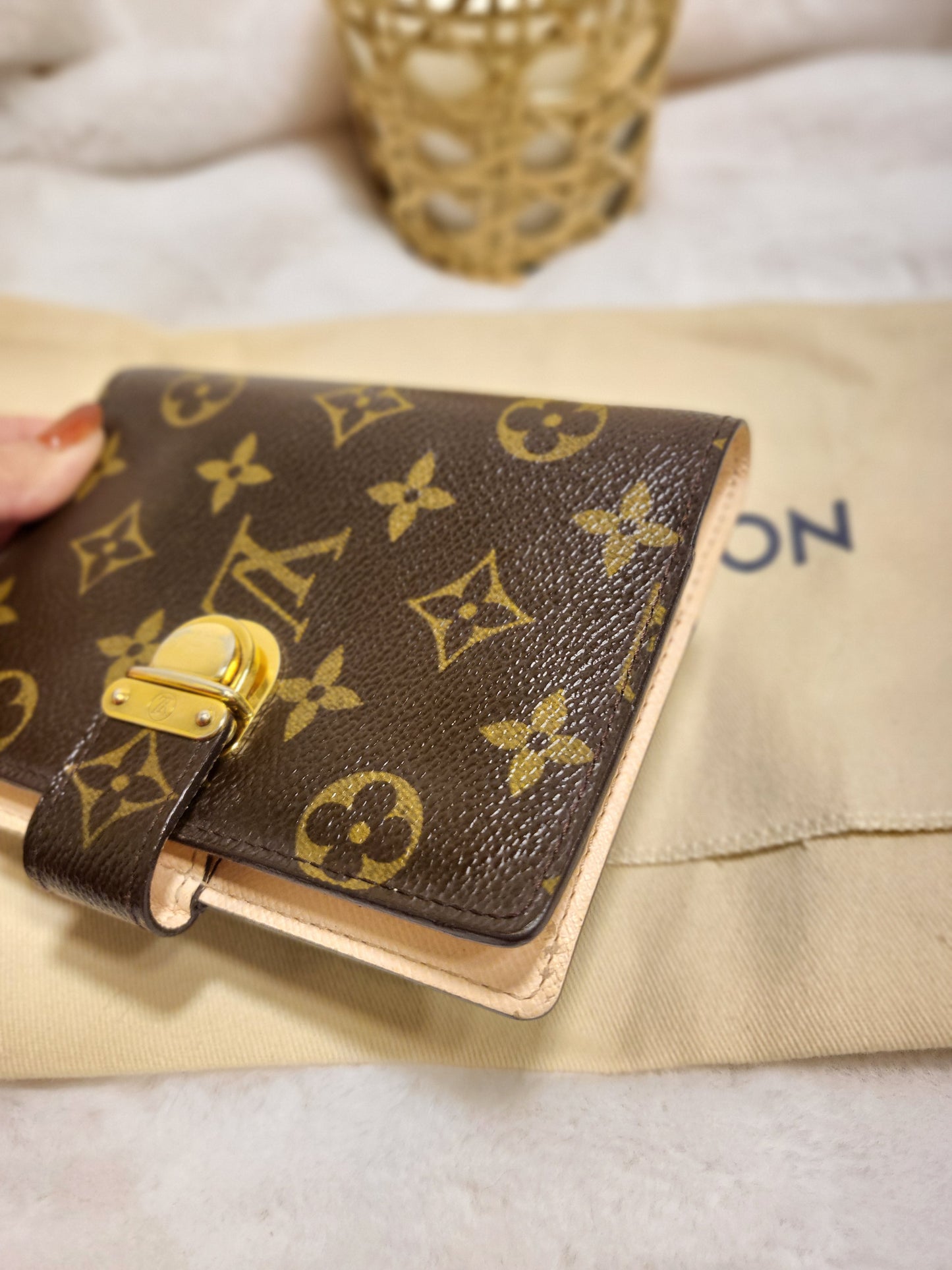 Authentic pre-owned Louis Vuitton Koala agenda pm