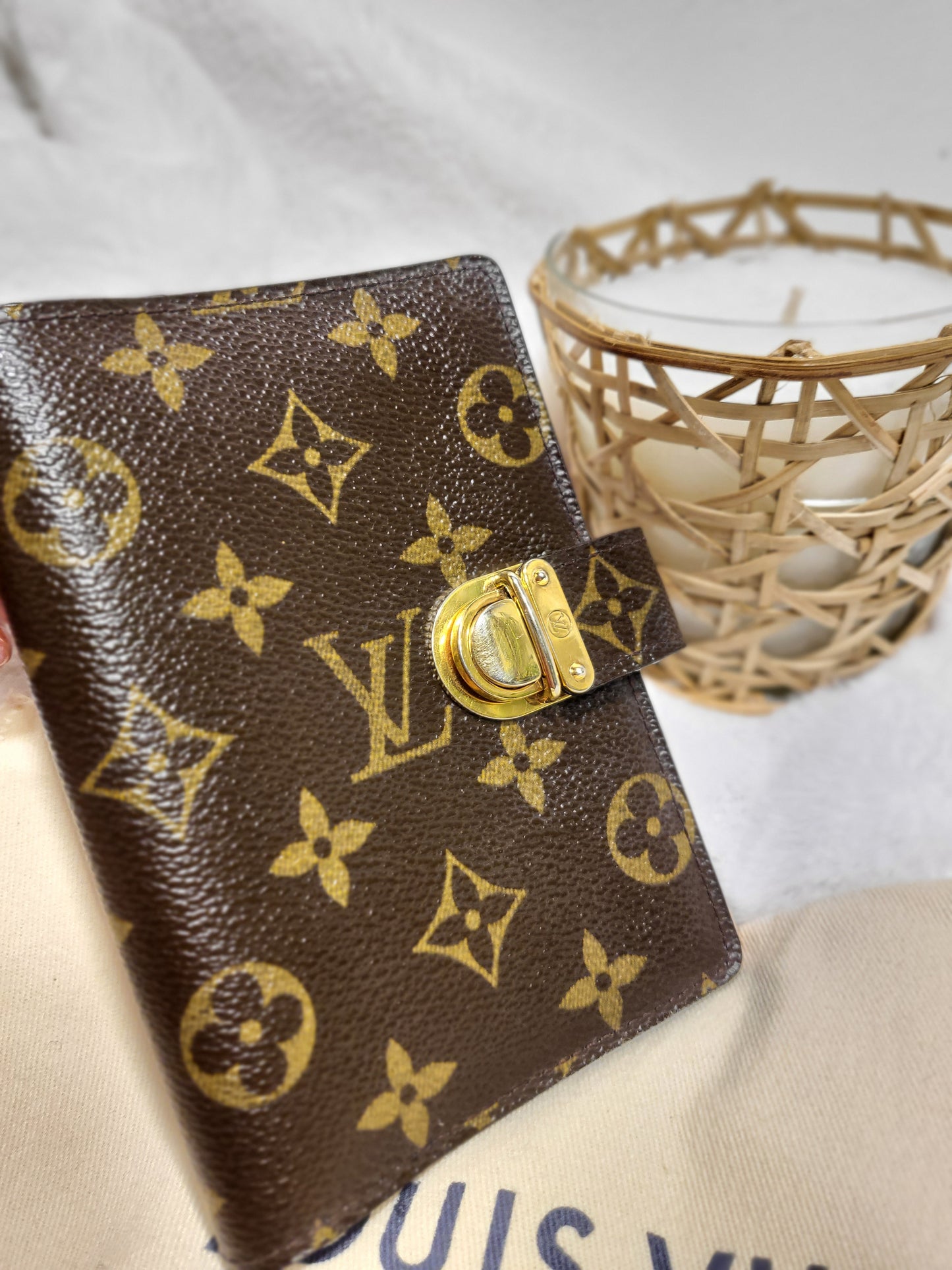 Authentic pre-owned Louis Vuitton Koala agenda pm