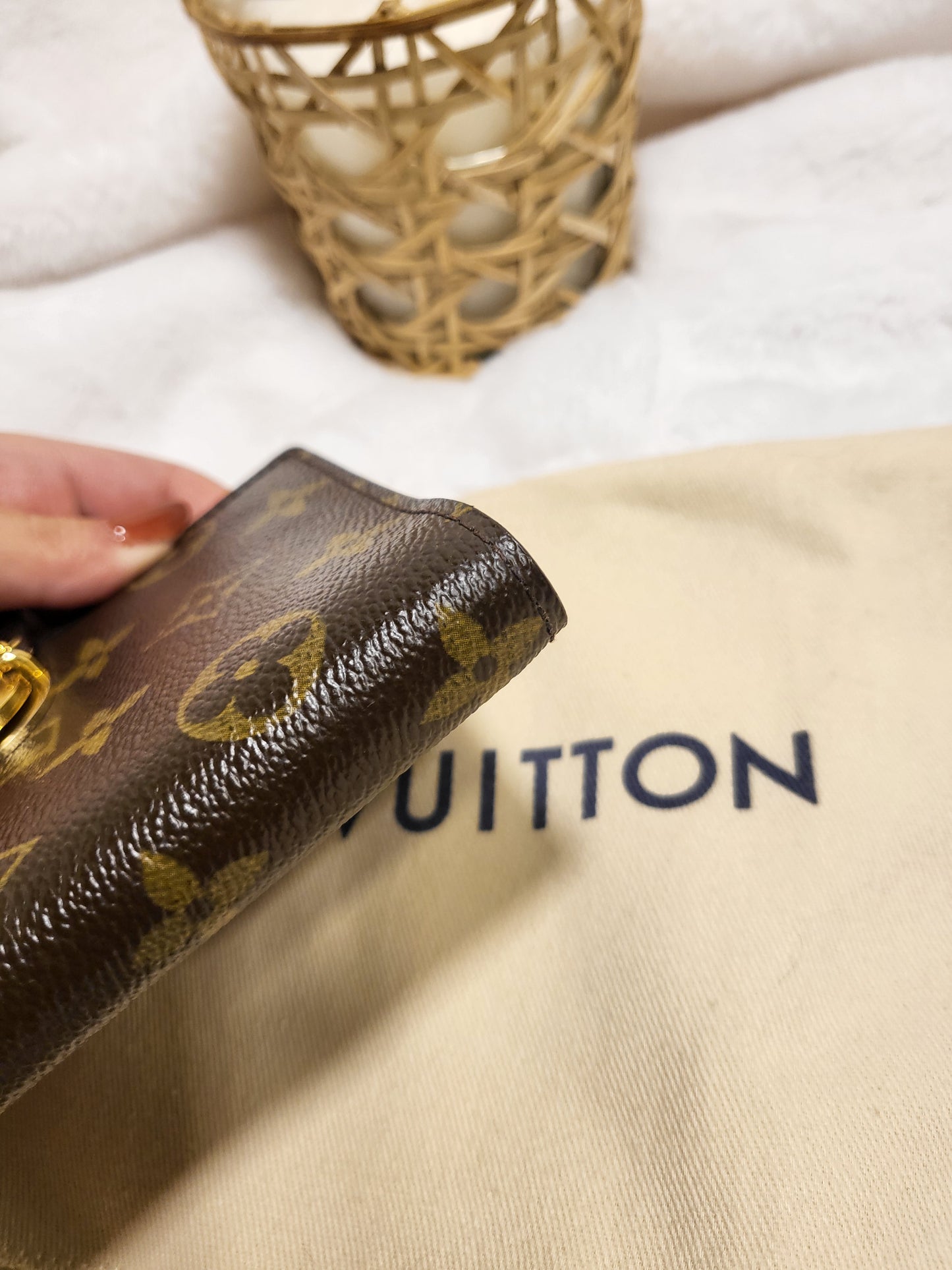 Authentic pre-owned Louis Vuitton Koala agenda pm
