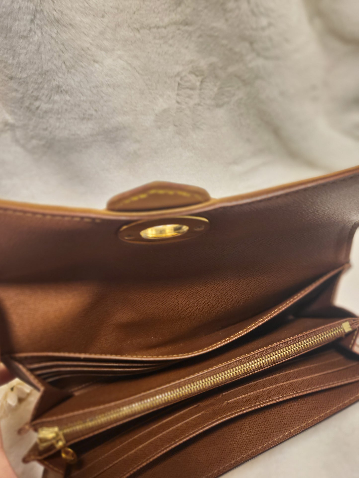 Authentic pre-owned Louis Vuitton boetie long wallet