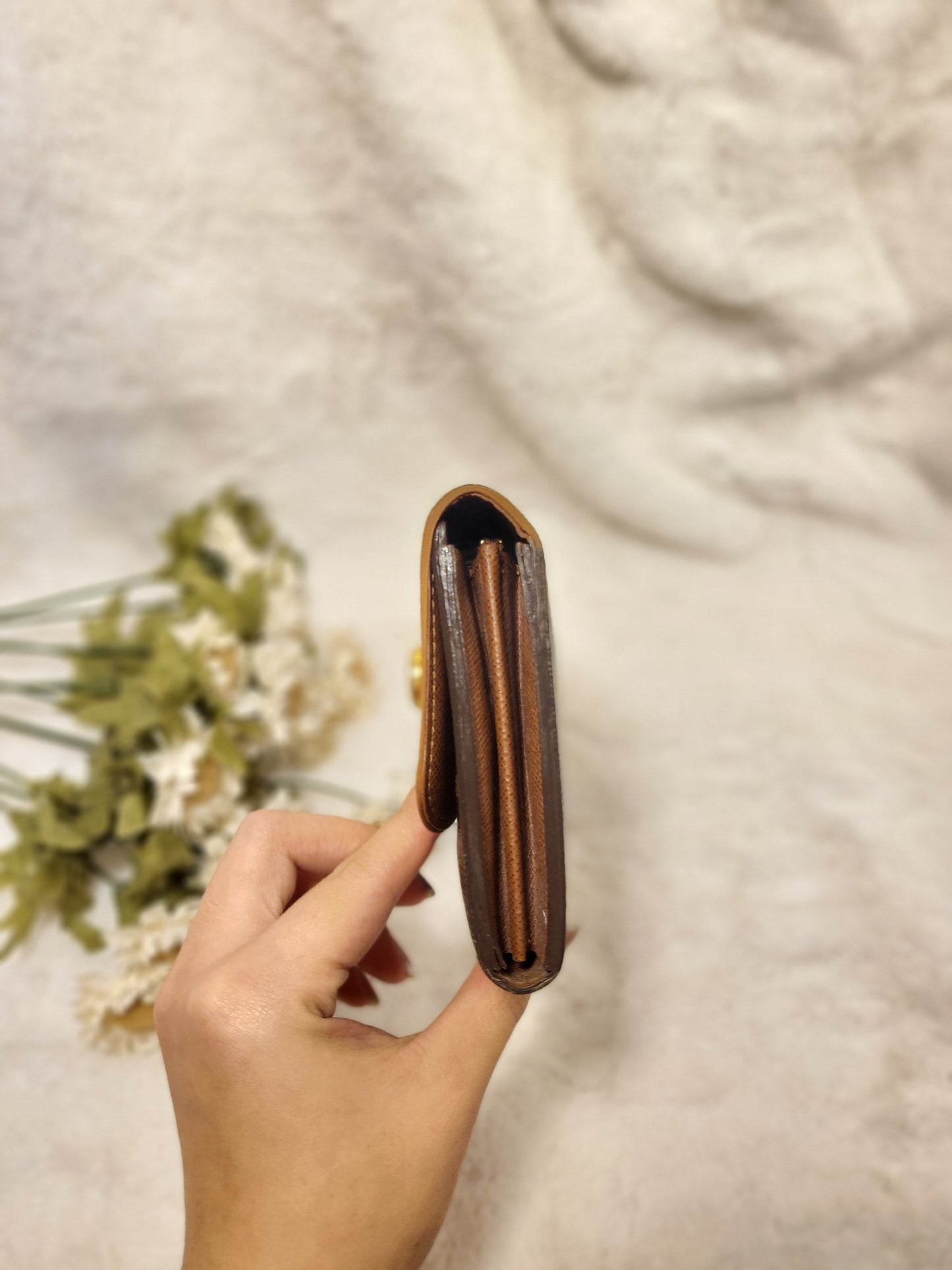Authentic pre-owned Louis Vuitton boetie long wallet