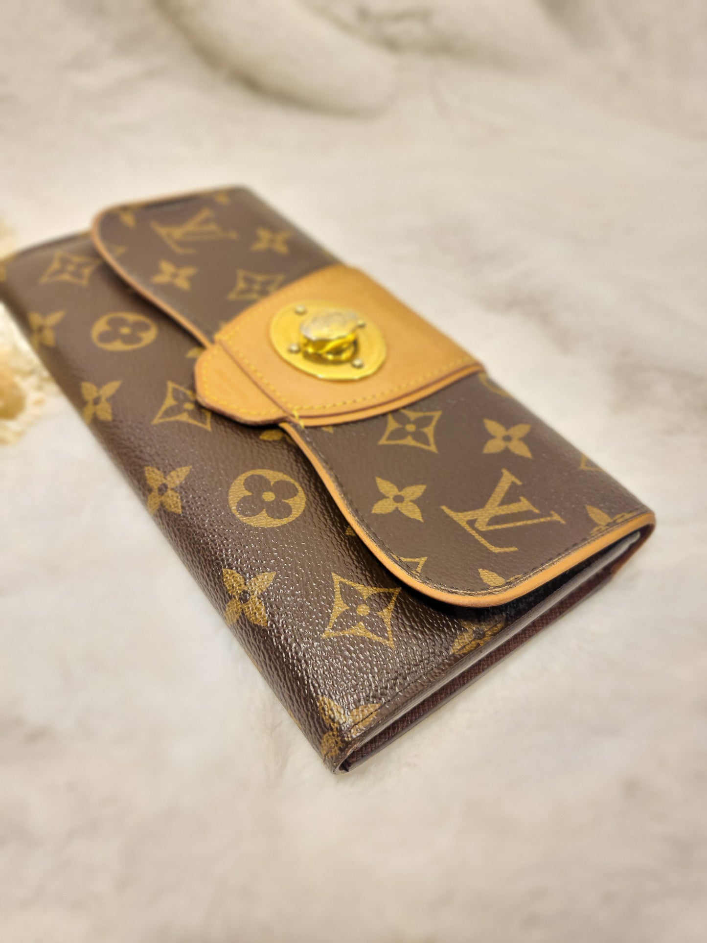 Authentic pre-owned Louis Vuitton boetie long wallet