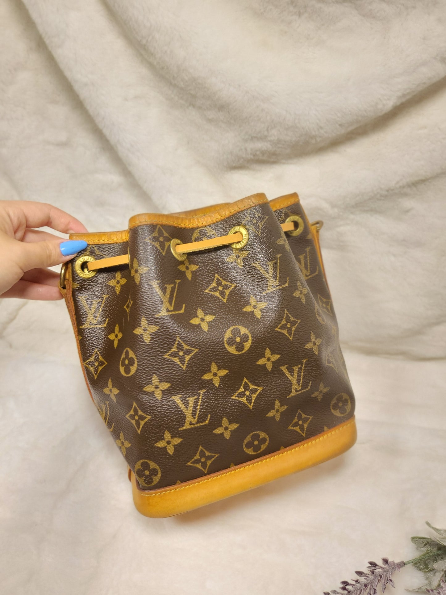 Authentic pre-owned Louis Vuitton Noe mini