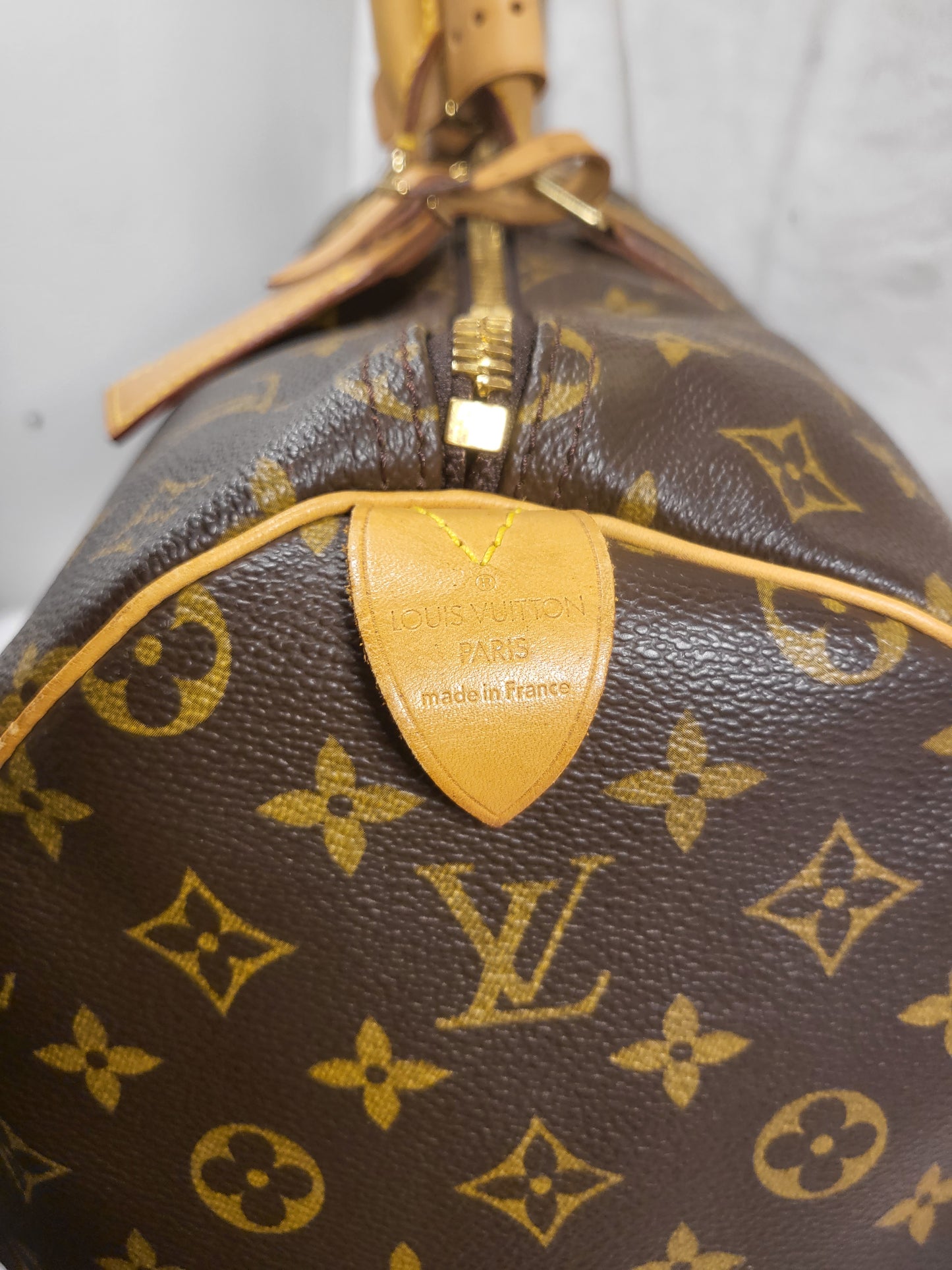 Authentic pre-owned Louis Vuitton Keepall 50 duffel travel bag