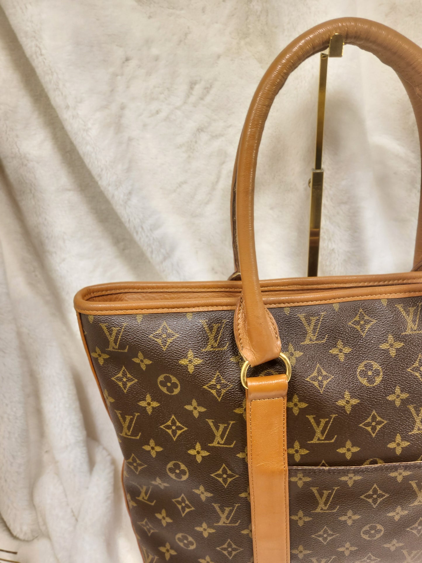 Authentic pre-owned Louis Vuitton Weekend pm tote shoulder bag