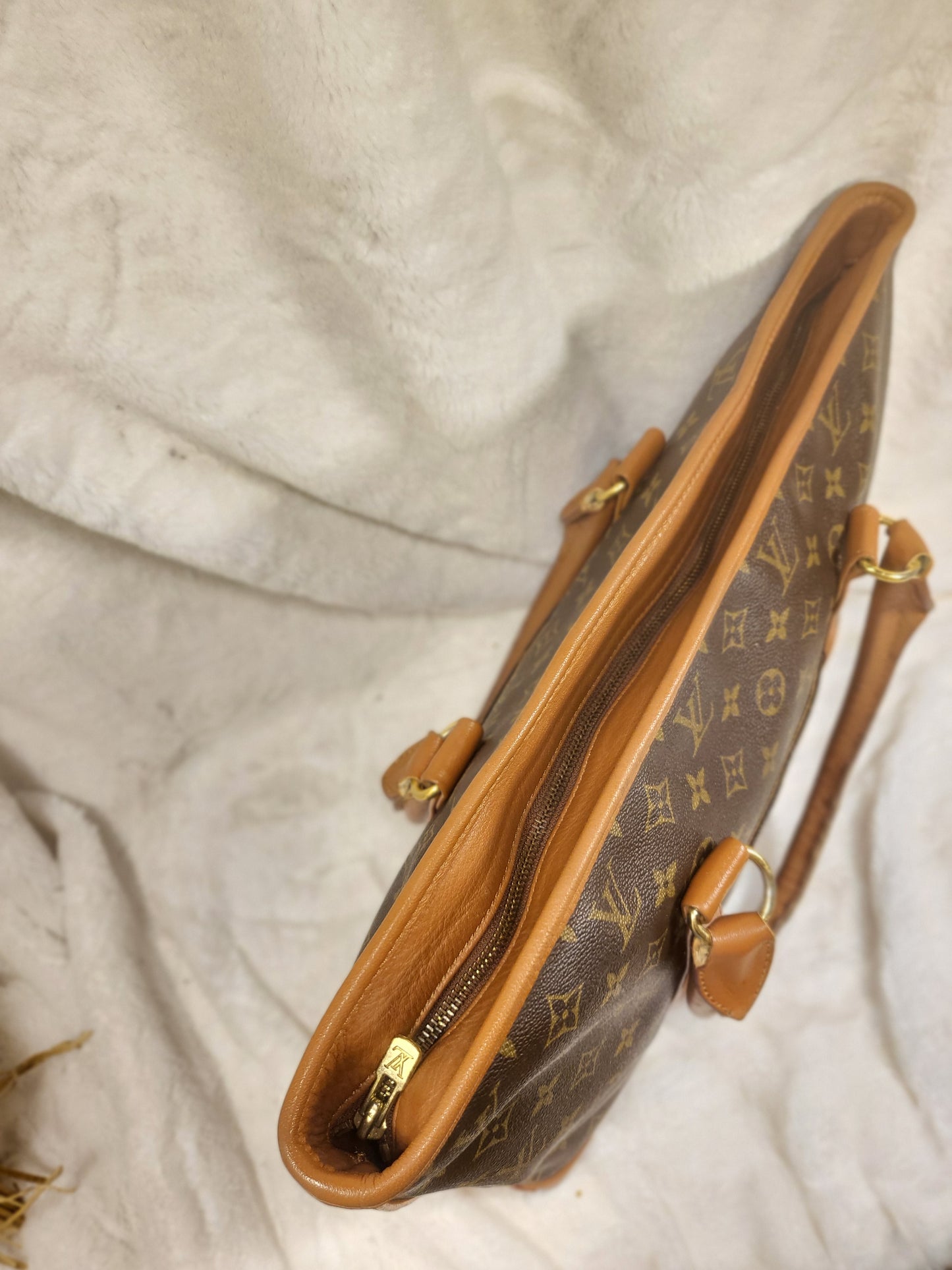 Authentic pre-owned Louis Vuitton Weekend pm tote shoulder bag