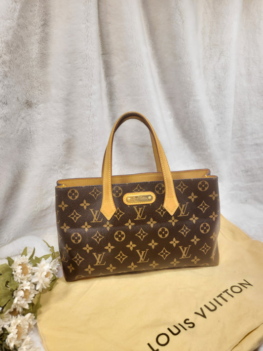 Authentic pre-owned Louis Vuitton Wilshire pm