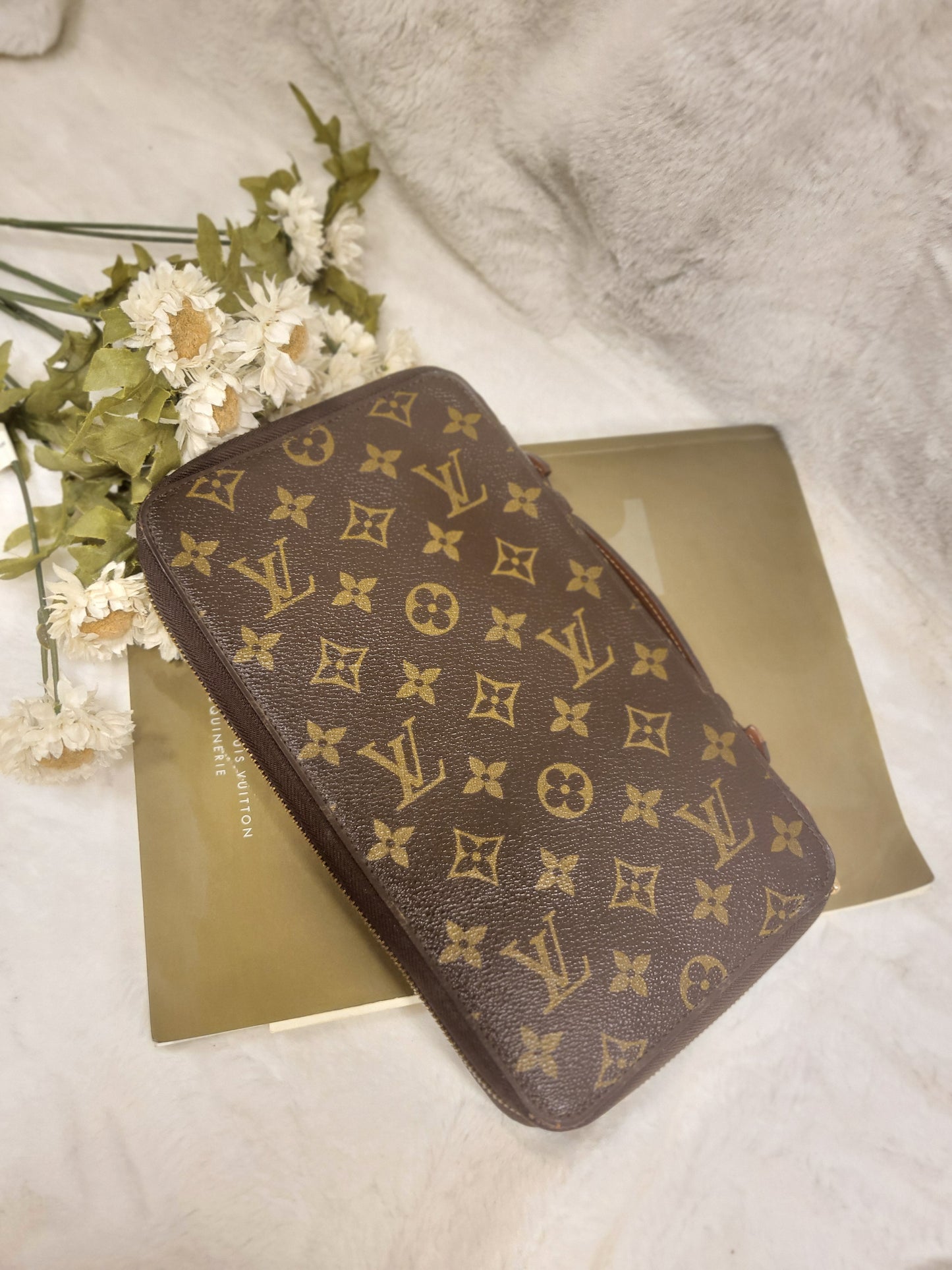 Authentic pre-owned Louis Vuitton de Voyage Travel organizer