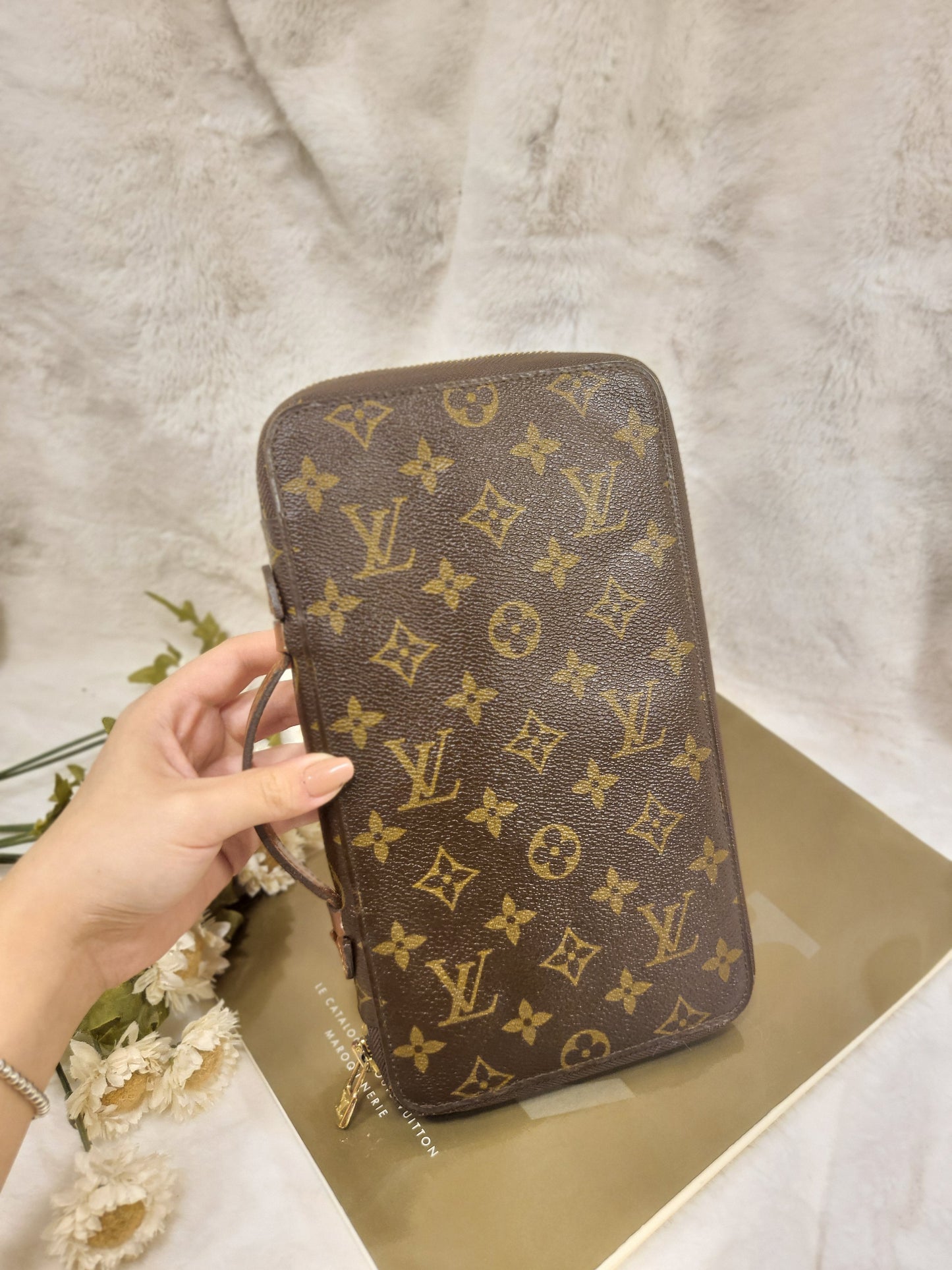 Authentic pre-owned Louis Vuitton de Voyage Travel organizer