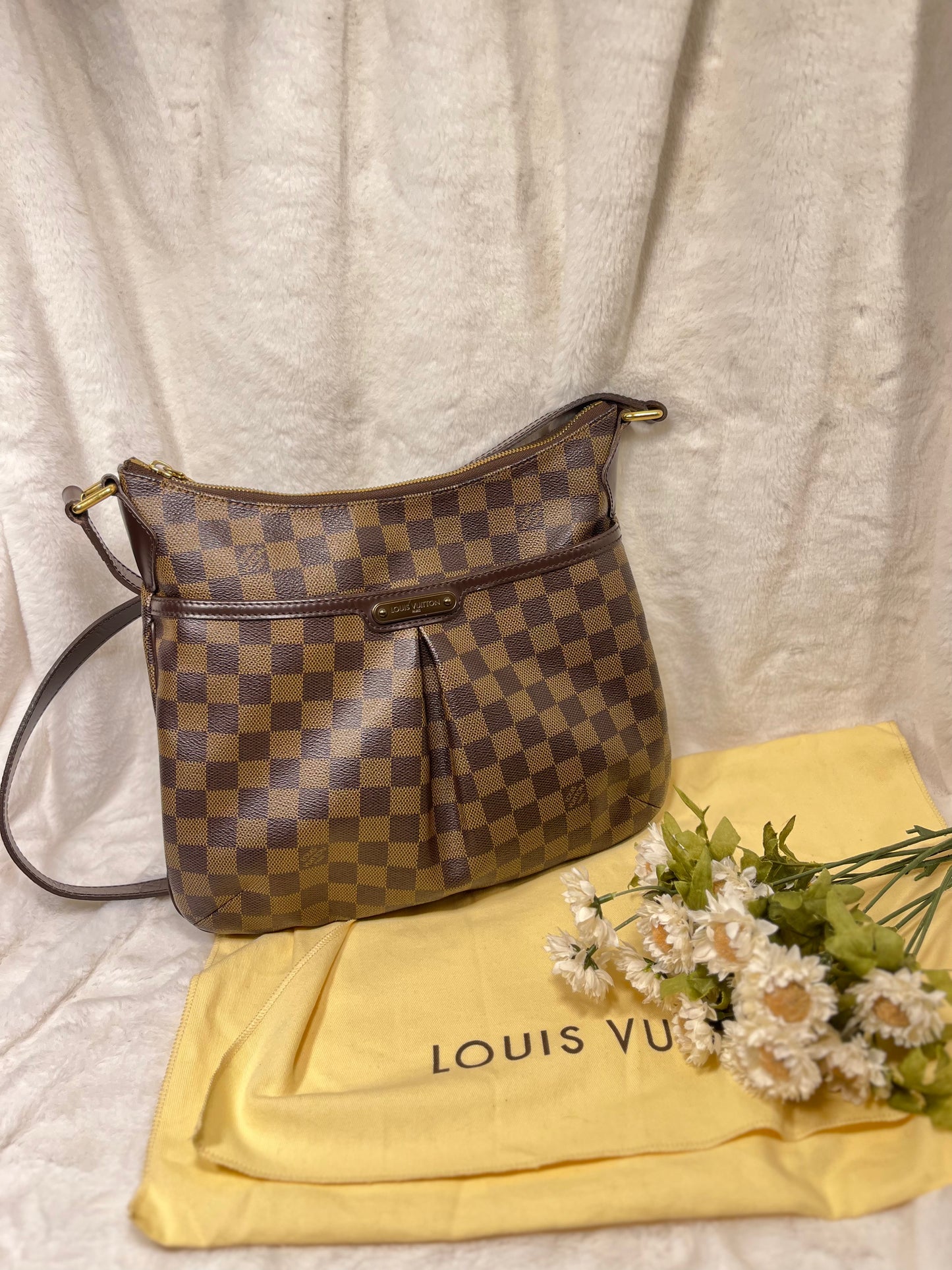 Authentic pre-owned Louis Vuitton Bloomsbury pm crossbody shoulder bag