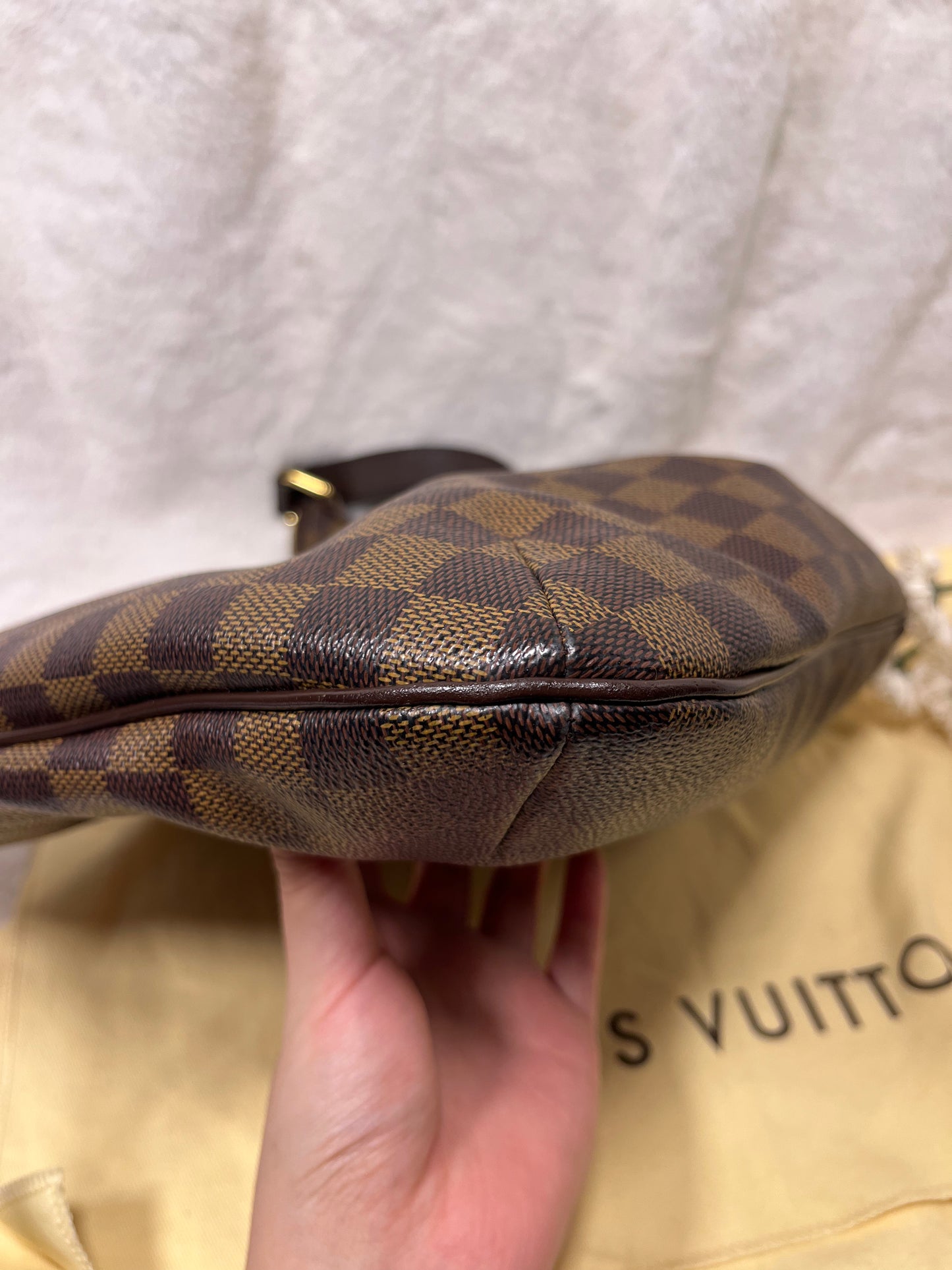 Authentic pre-owned Louis Vuitton Bloomsbury pm crossbody shoulder bag