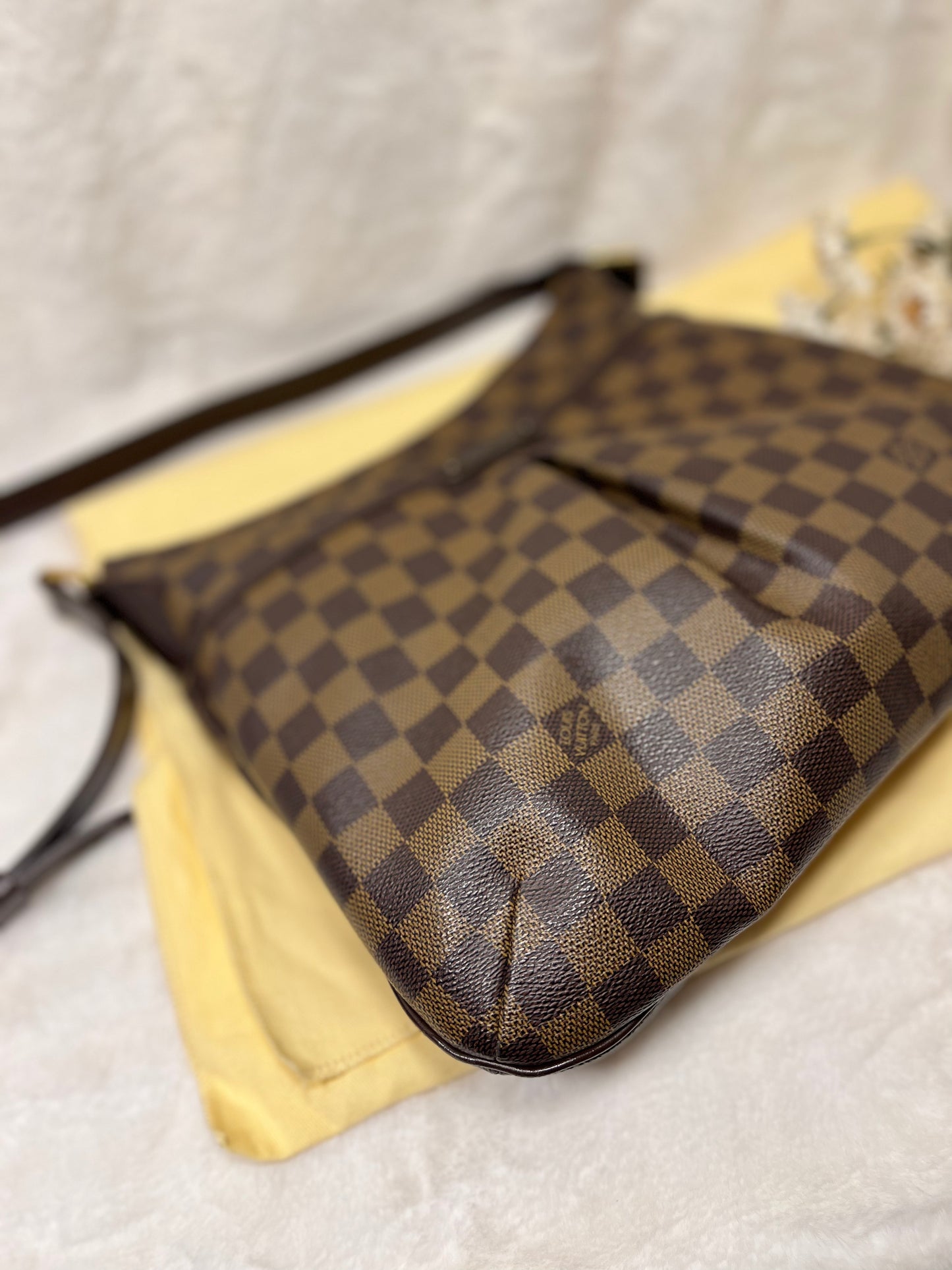 Authentic pre-owned Louis Vuitton Bloomsbury pm crossbody shoulder bag