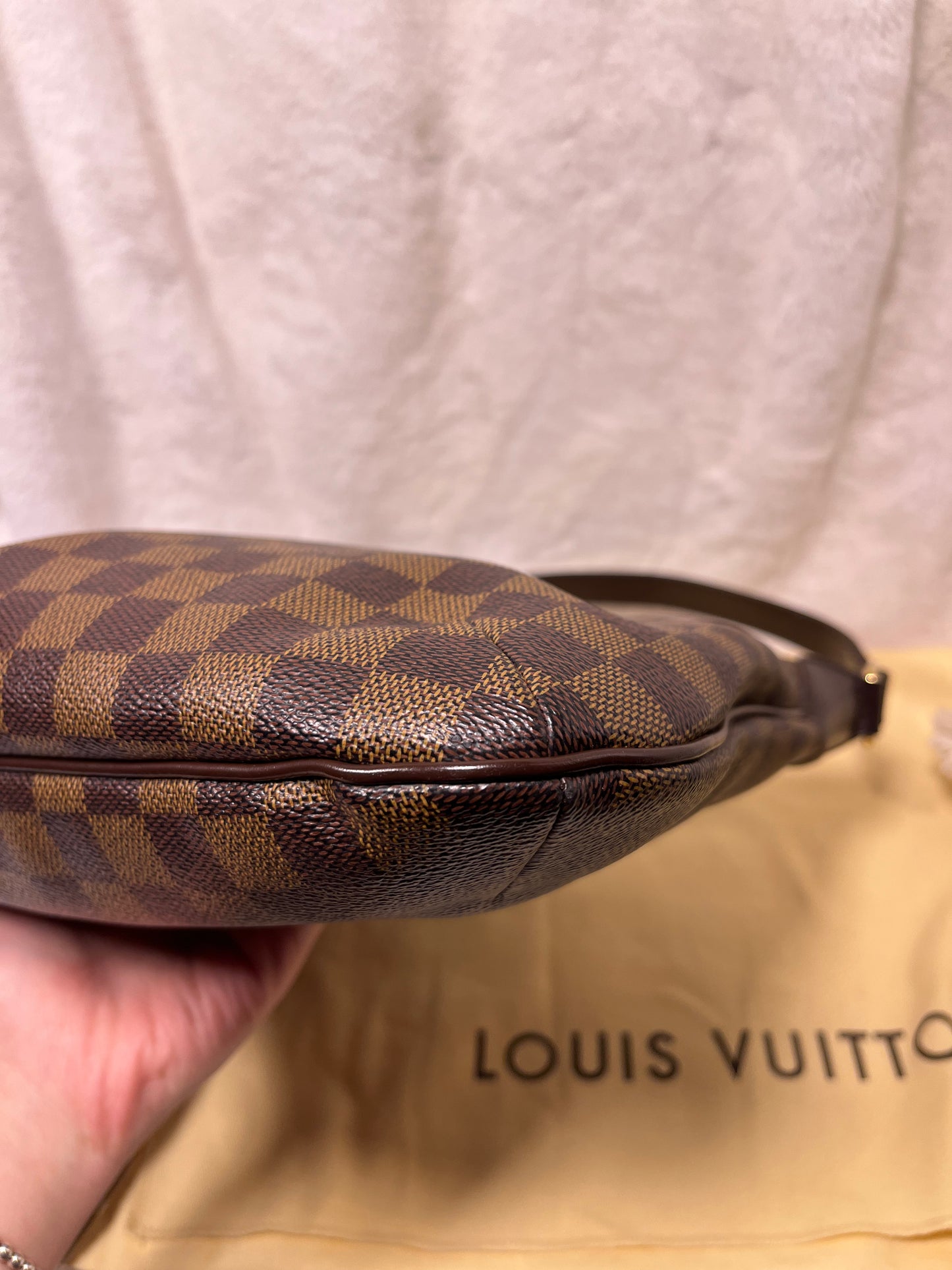 Authentic pre-owned Louis Vuitton Bloomsbury pm crossbody shoulder bag