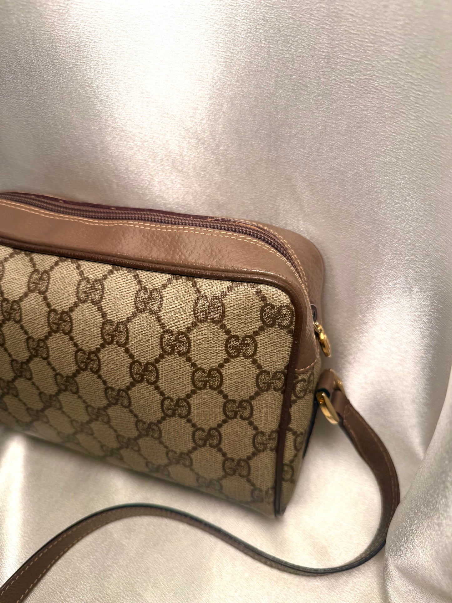 Gucci ophidia sherry line crossbody shoulder bag