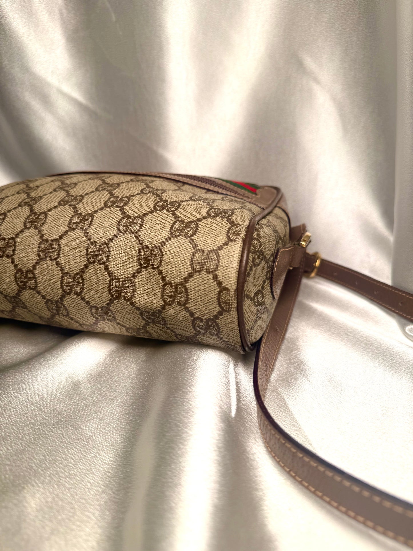 Gucci ophidia sherry line crossbody shoulder bag