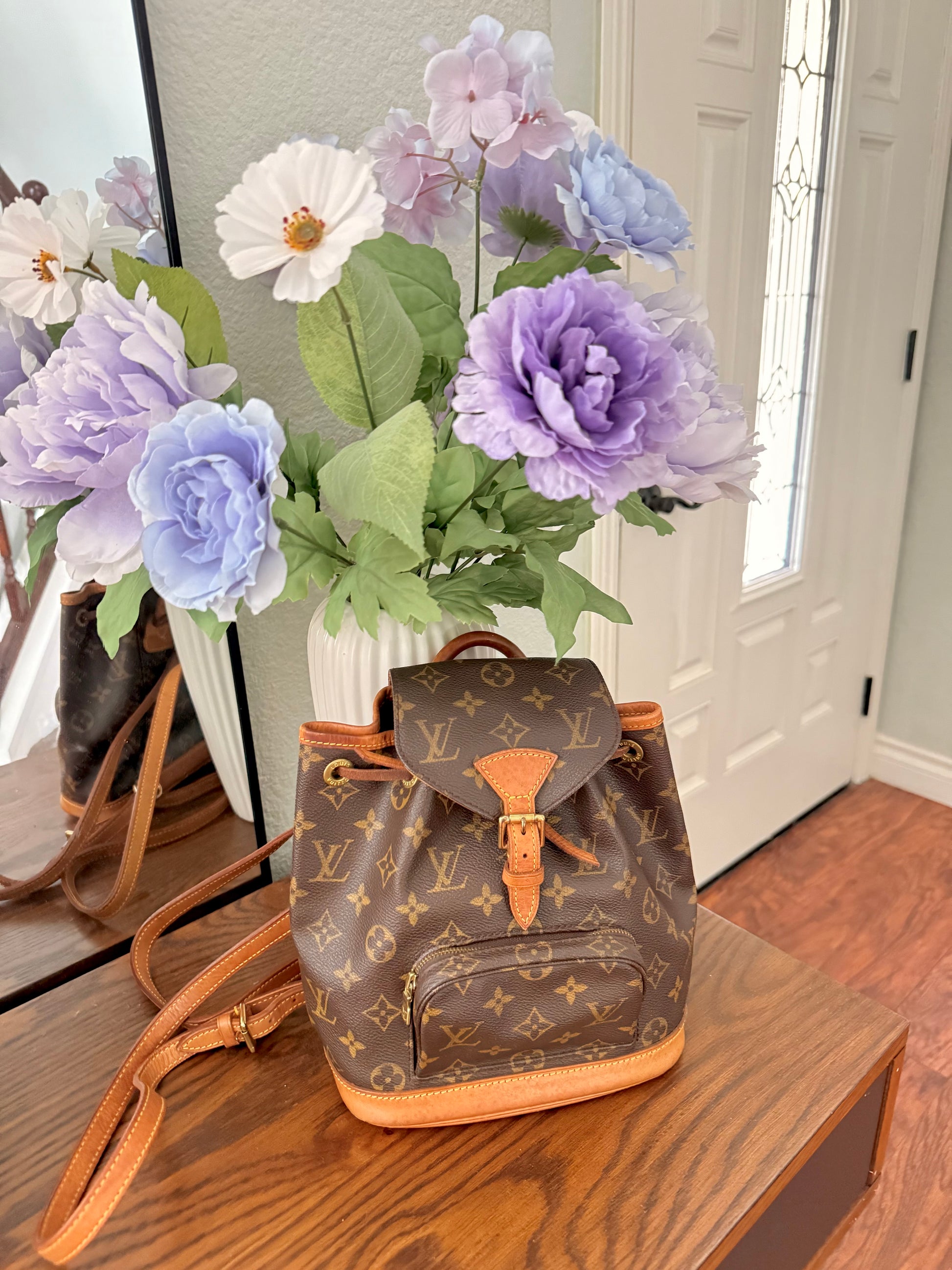 little backpacks louis vuitton Louis Vuitton Montsouris pm mini backpack – Little Bean Vintage