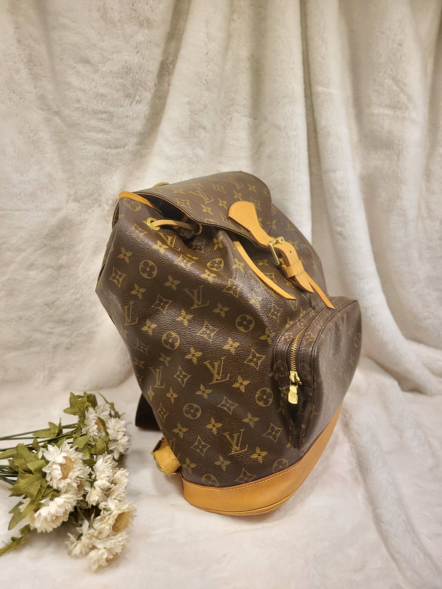 Authentic pre-owned Louis Vuitton Montsouris GM backpack