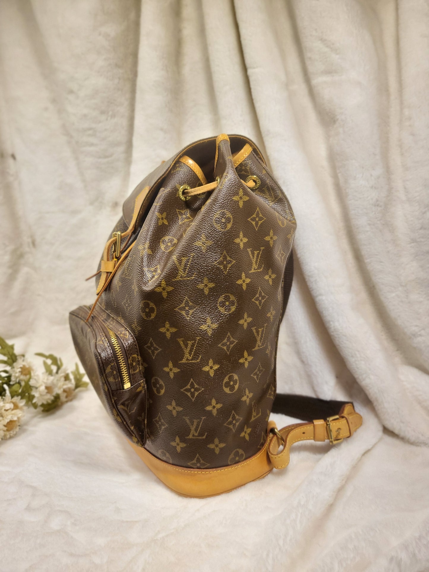 Authentic pre-owned Louis Vuitton Montsouris GM backpack