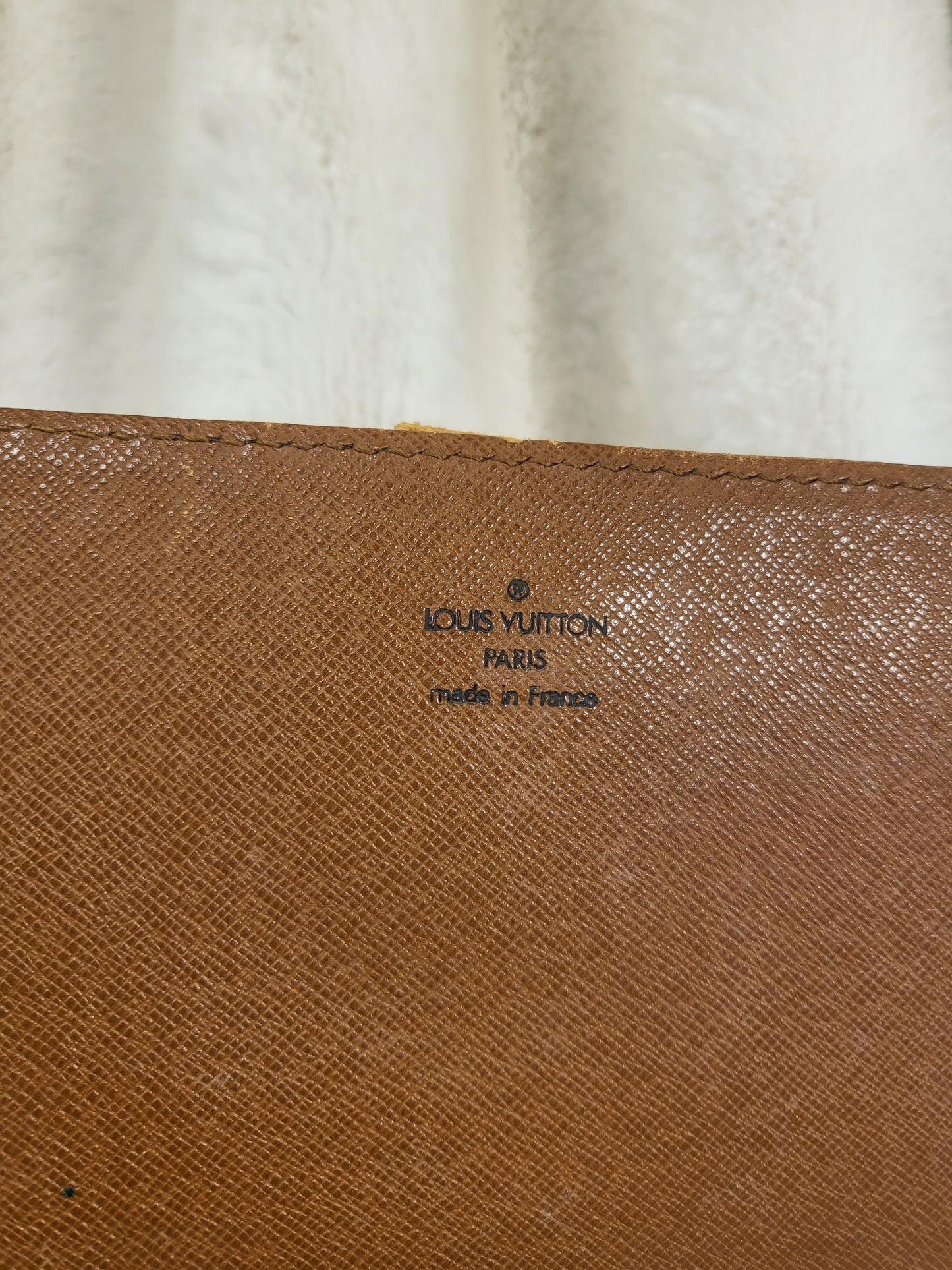 Authentic pre-owned Louis Vuitton Cartouchiere GM crossbody shoulder bag