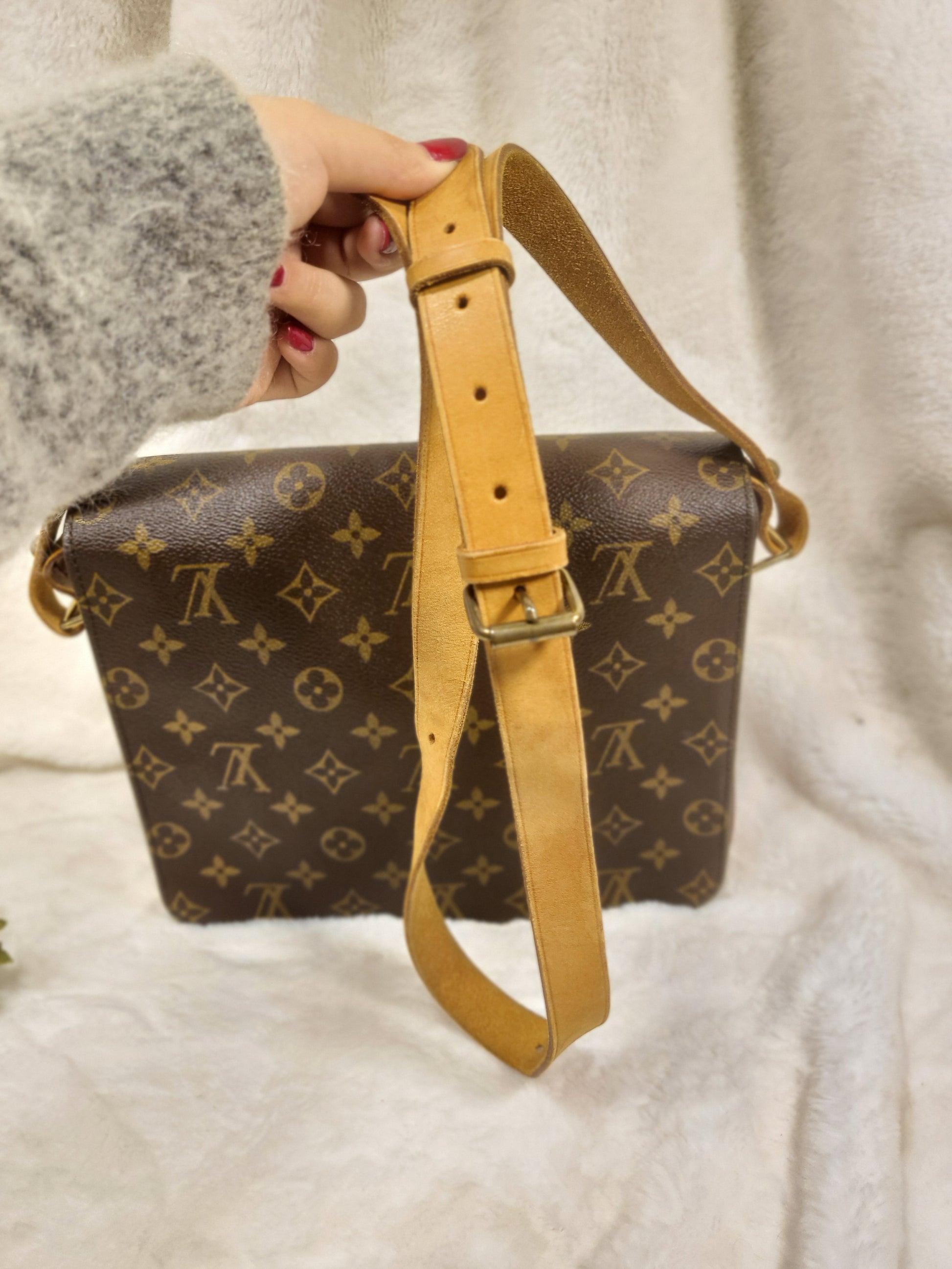 Louis Vuitton, Bags, Beautiful Condition Authentic Louis Vuitton  Cartouchiere Gm Crossbody