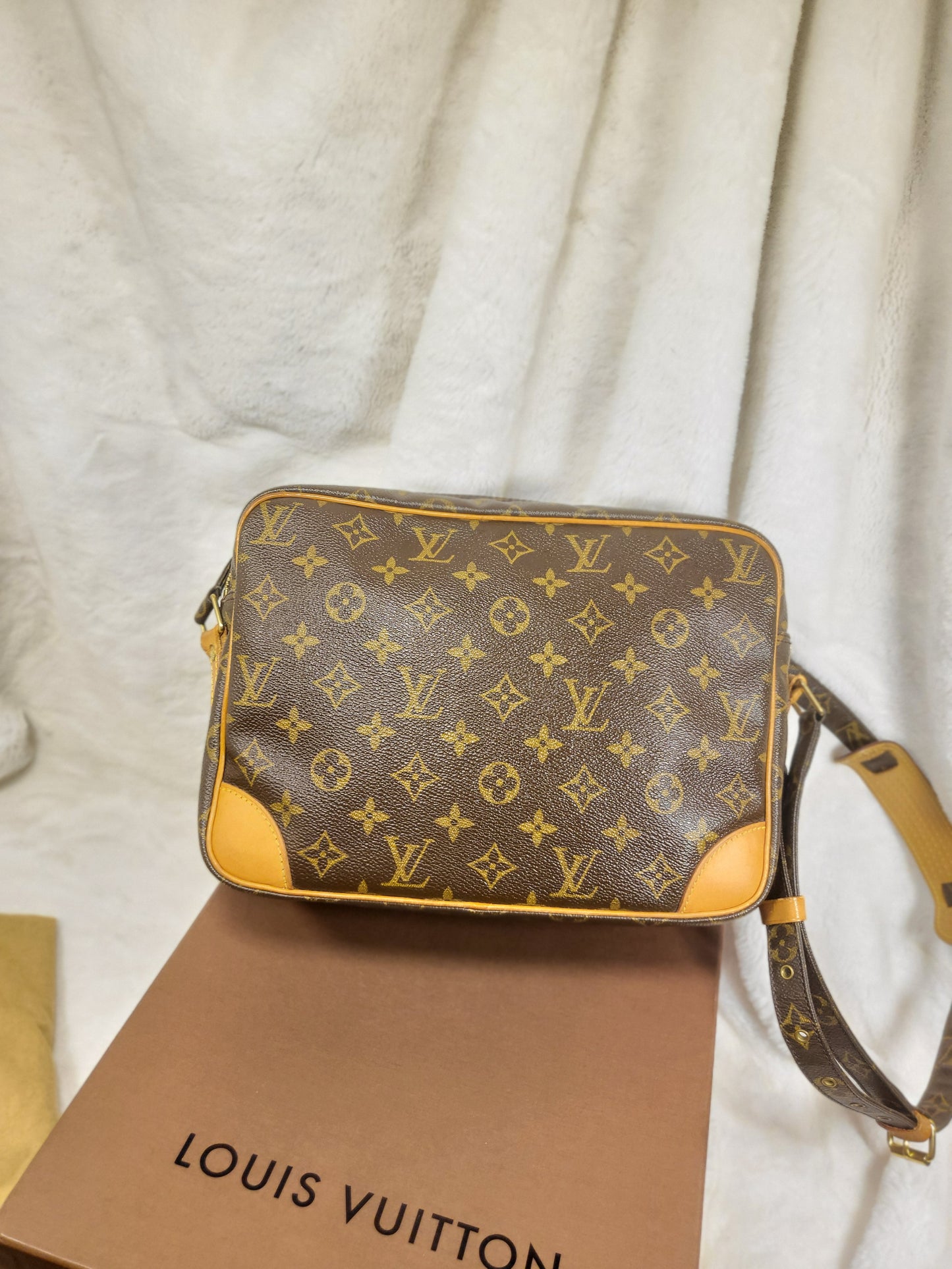 Authentic pre-owned Louis Vuitton Nile pm crossbody shoulder bag