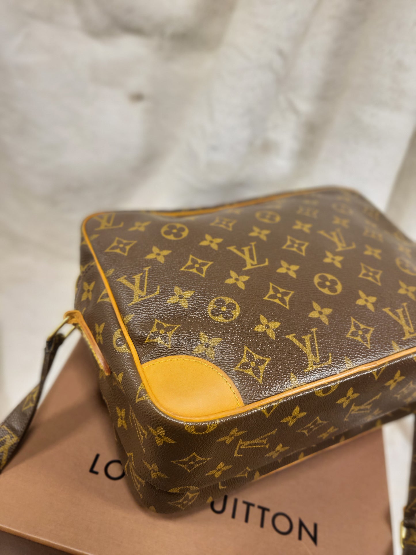 Authentic pre-owned Louis Vuitton Nile pm crossbody shoulder bag