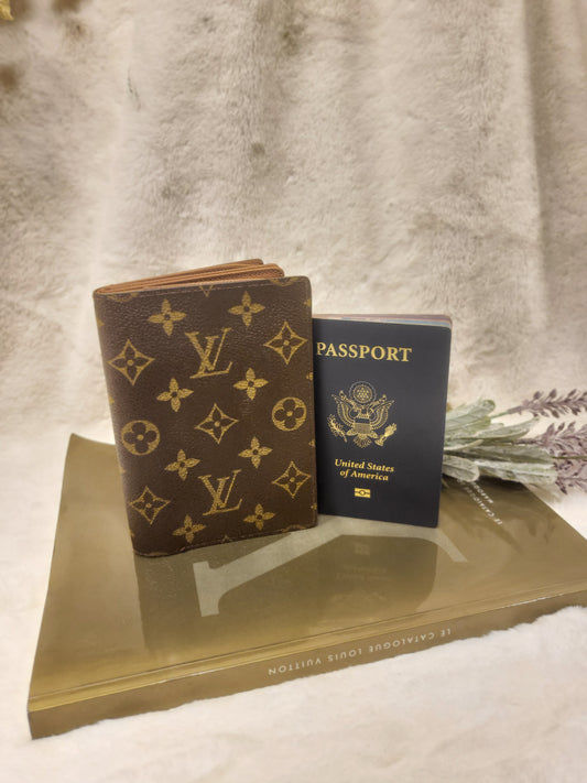 Authentic pre-owned Louis Vuitton passport holder