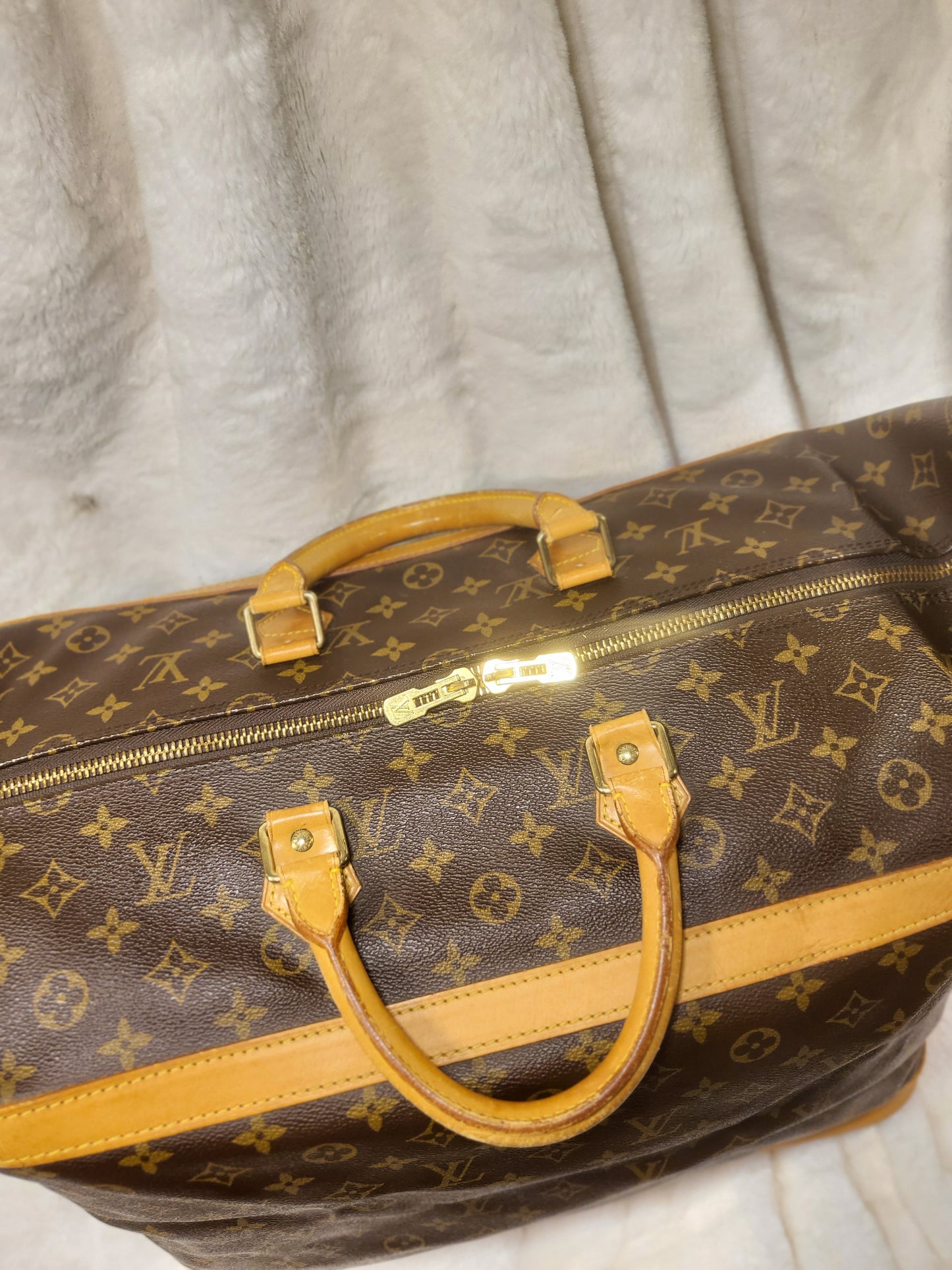 Authentic pre-owned Louis Vuitton Cruiser 45 luggage travel bag