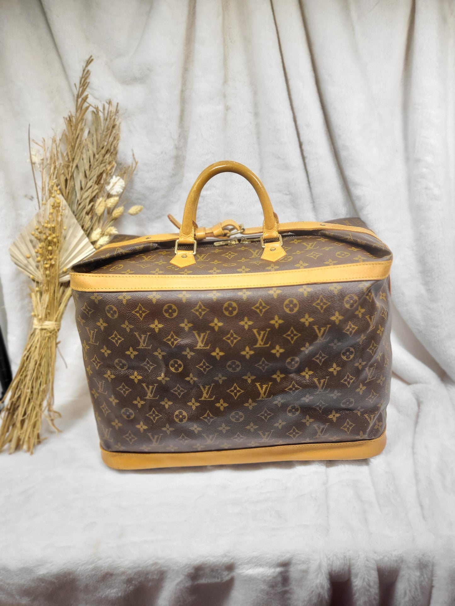 Authentic pre-owned Louis Vuitton Cruiser 45 luggage travel bag