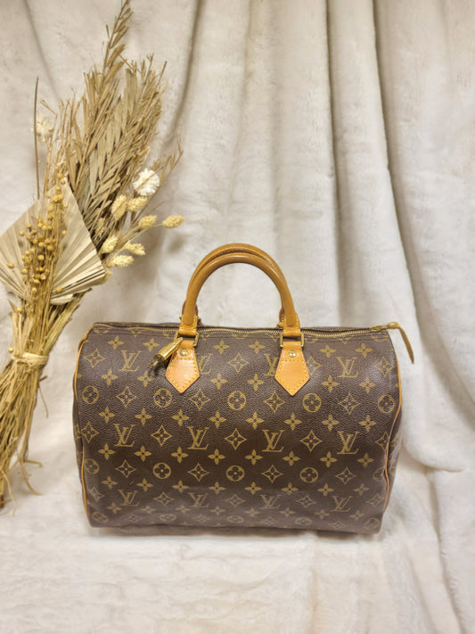 Authentic pre-owned Louis Vuitton Speedy 35