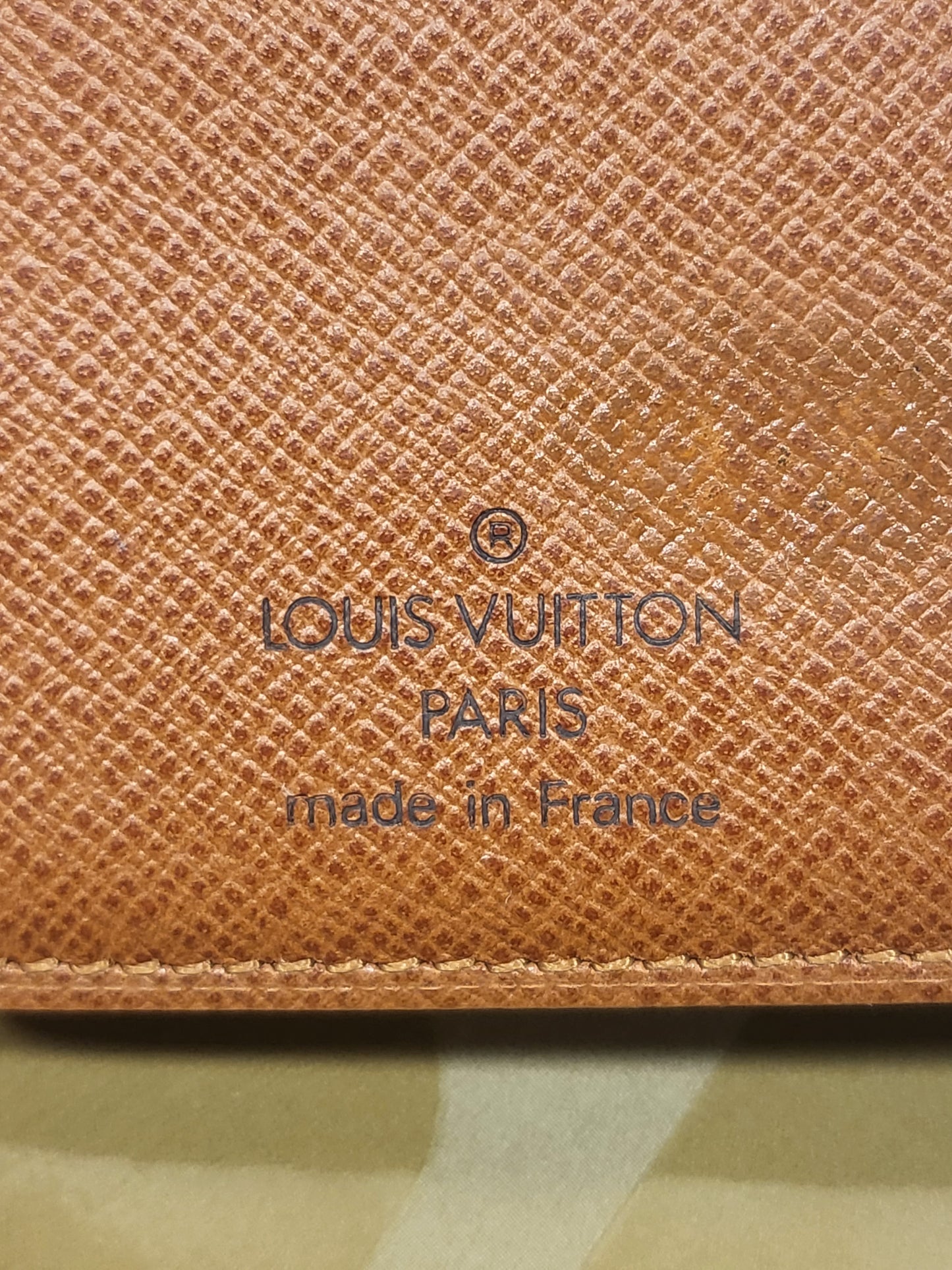 Authentic pre-owned Louis Vuitton Agenda pm