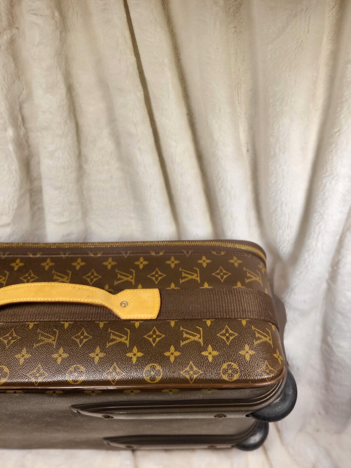 Authentic pre-owned Louis Vuitton Pegase 55 suitcase carry on