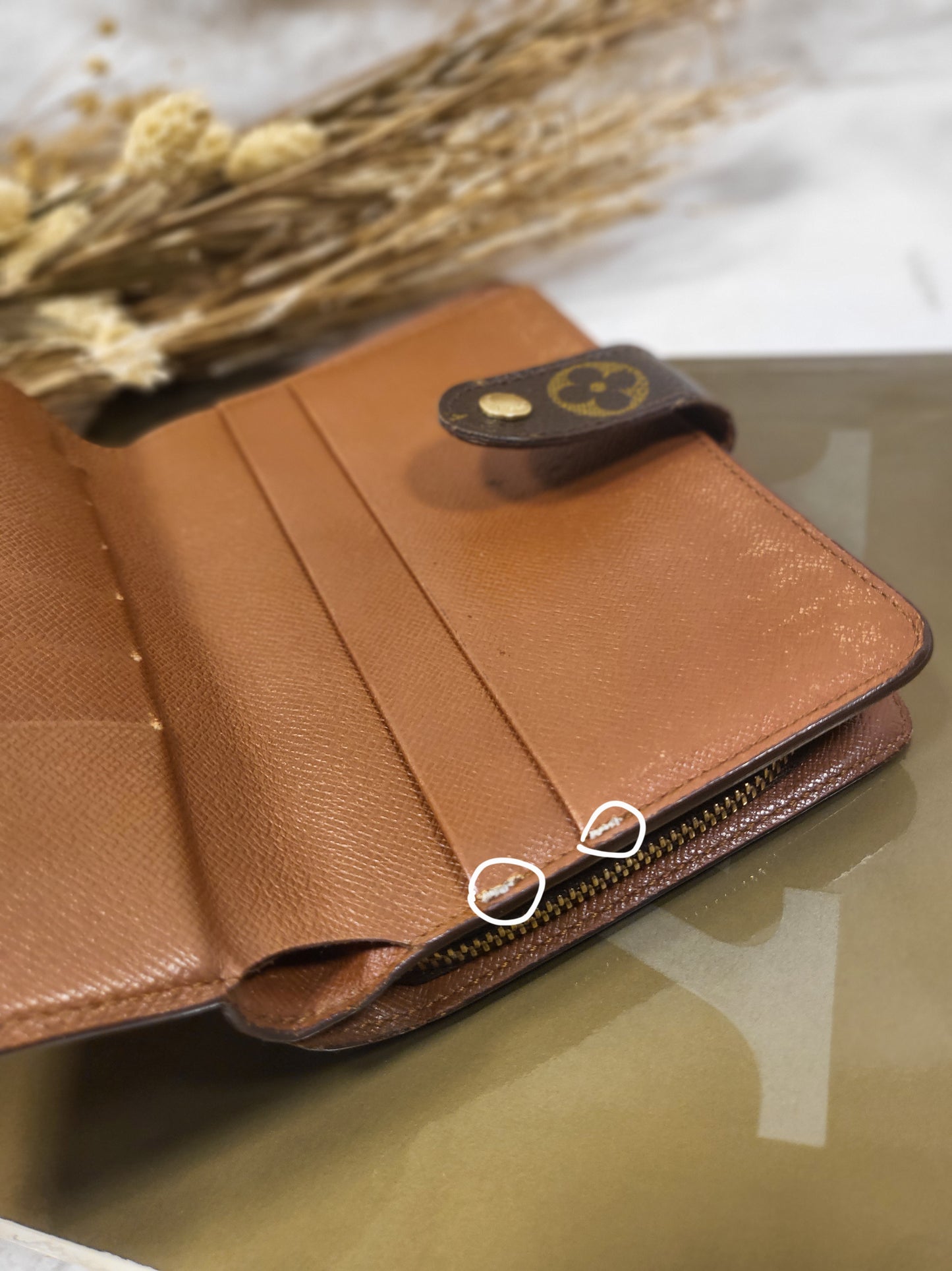 Authentic pre-owned Louis Vuitton porte papier zippy wallet